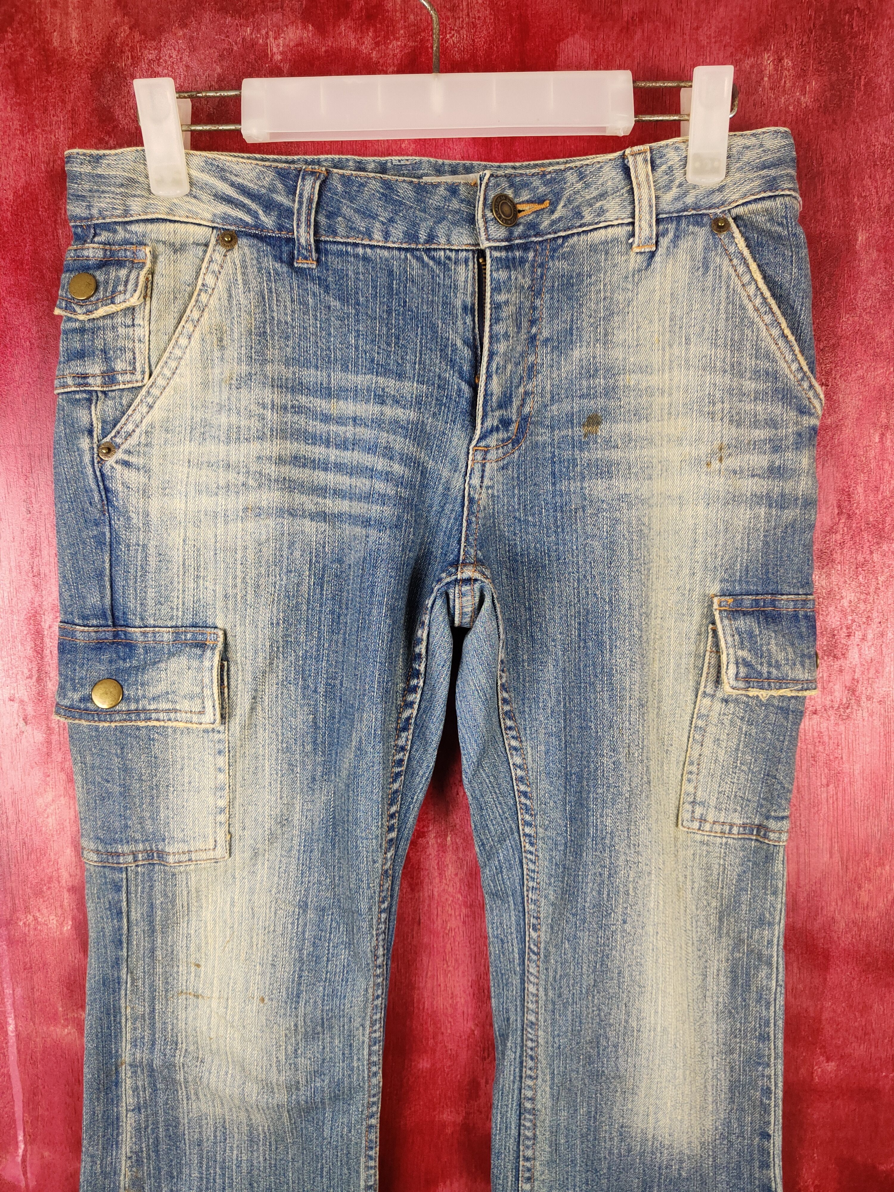 Japanese Brand × Vintage Japanese Brand Blue Faded Jeans Denim Pants #S512 Size 28" / US 6 / IT 42 - 2 Thumbnail