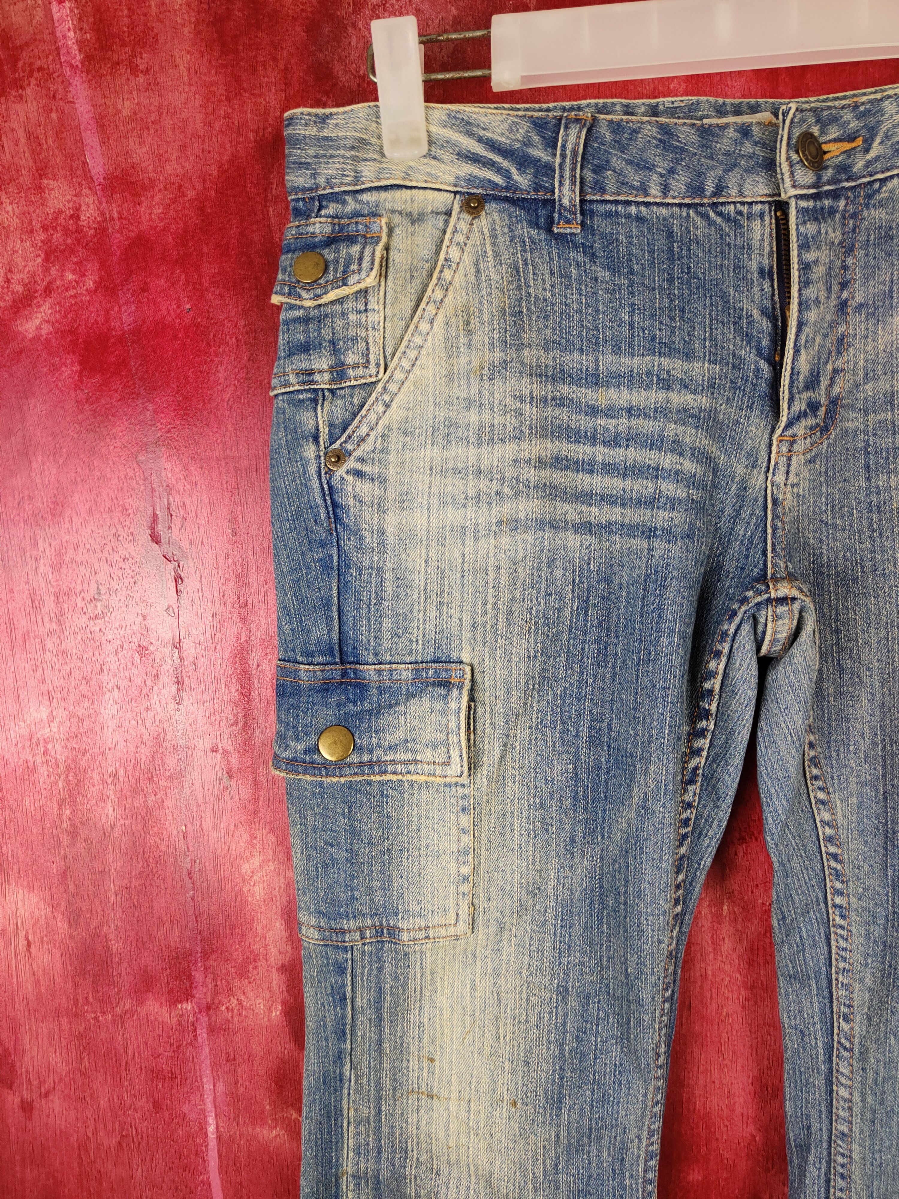 Japanese Brand × Vintage Japanese Brand Blue Faded Jeans Denim Pants #S512 Size 28" / US 6 / IT 42 - 3 Thumbnail