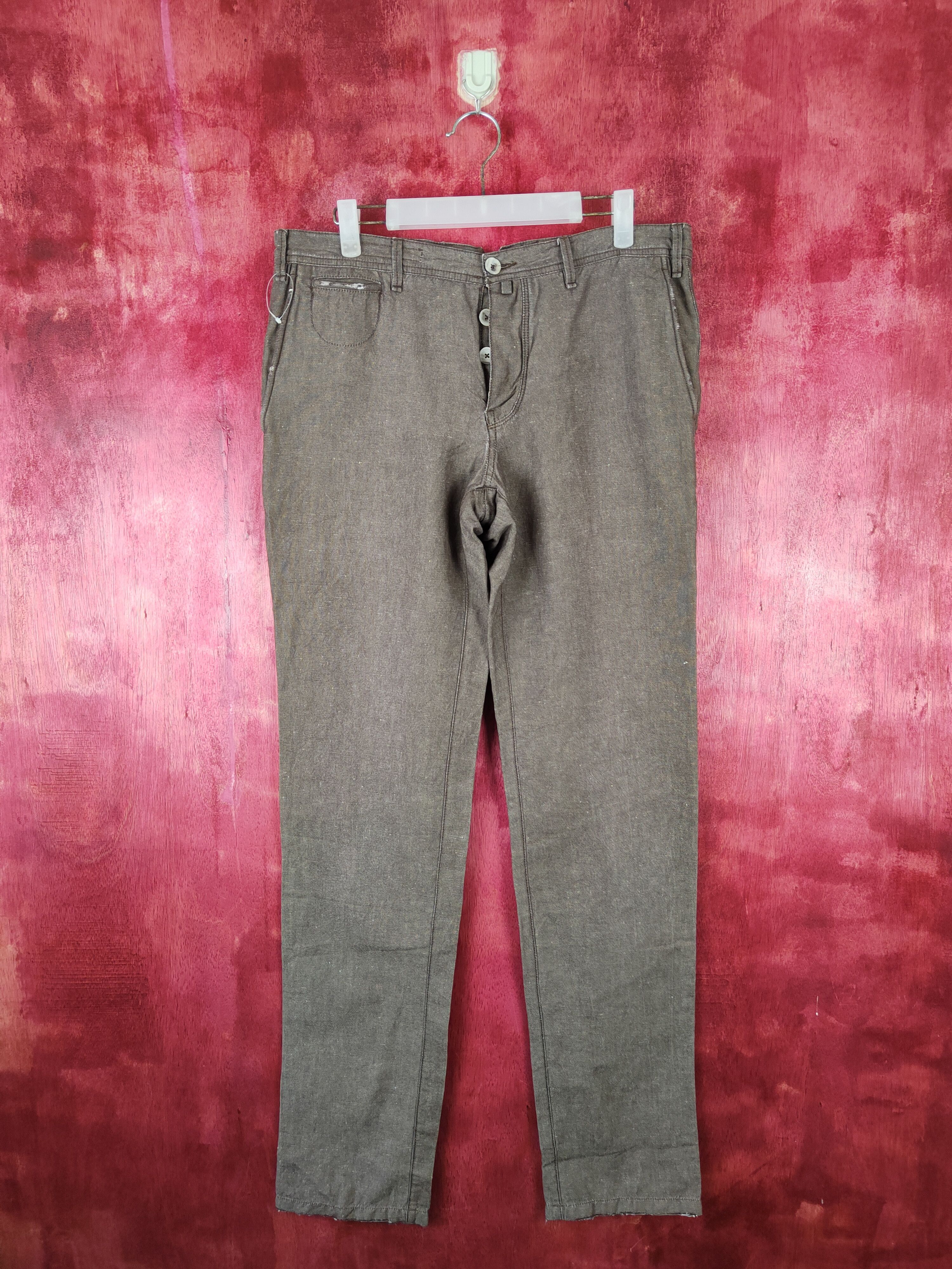 City Streets × Japanese Brand Icon TP Dark Brown Multi Pocket Tactical Cargo Pants #S515 Size 33" - 1 Thumbnail