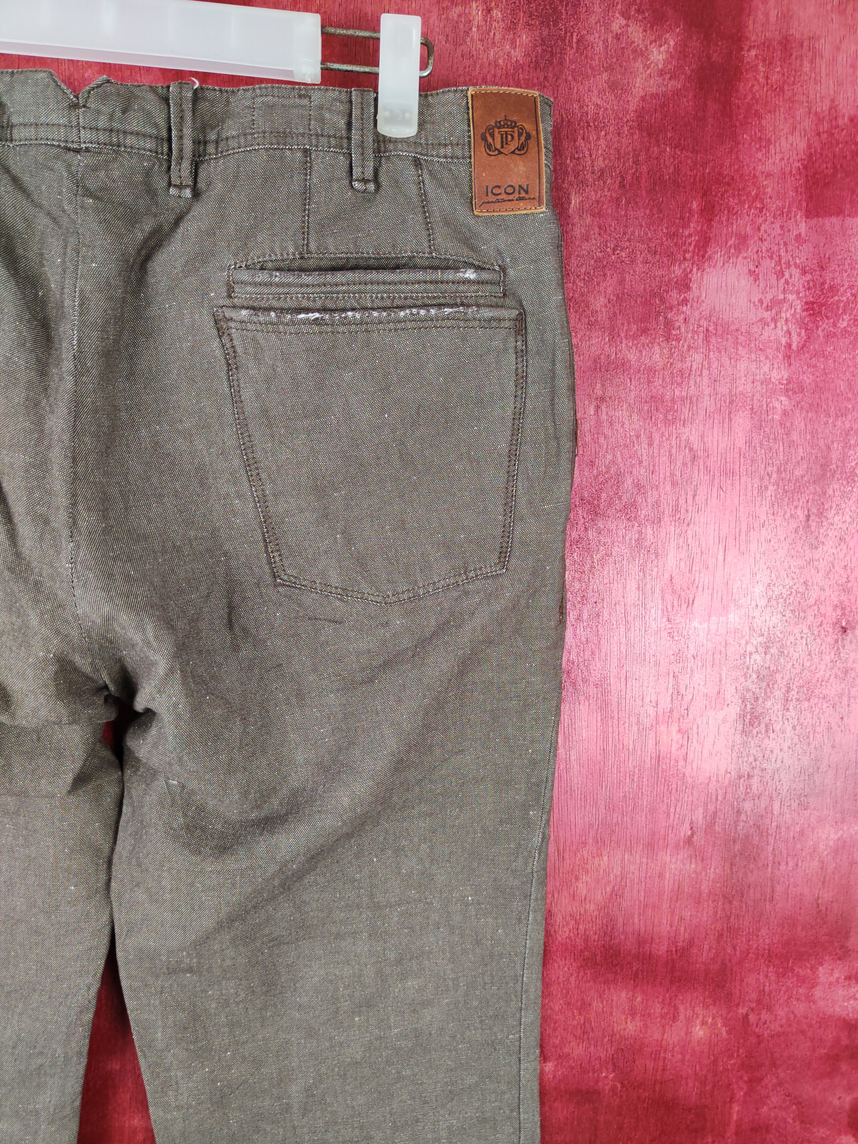 City Streets × Japanese Brand Icon TP Dark Brown Multi Pocket Tactical Cargo Pants #S515 Size 33" - 11 Thumbnail