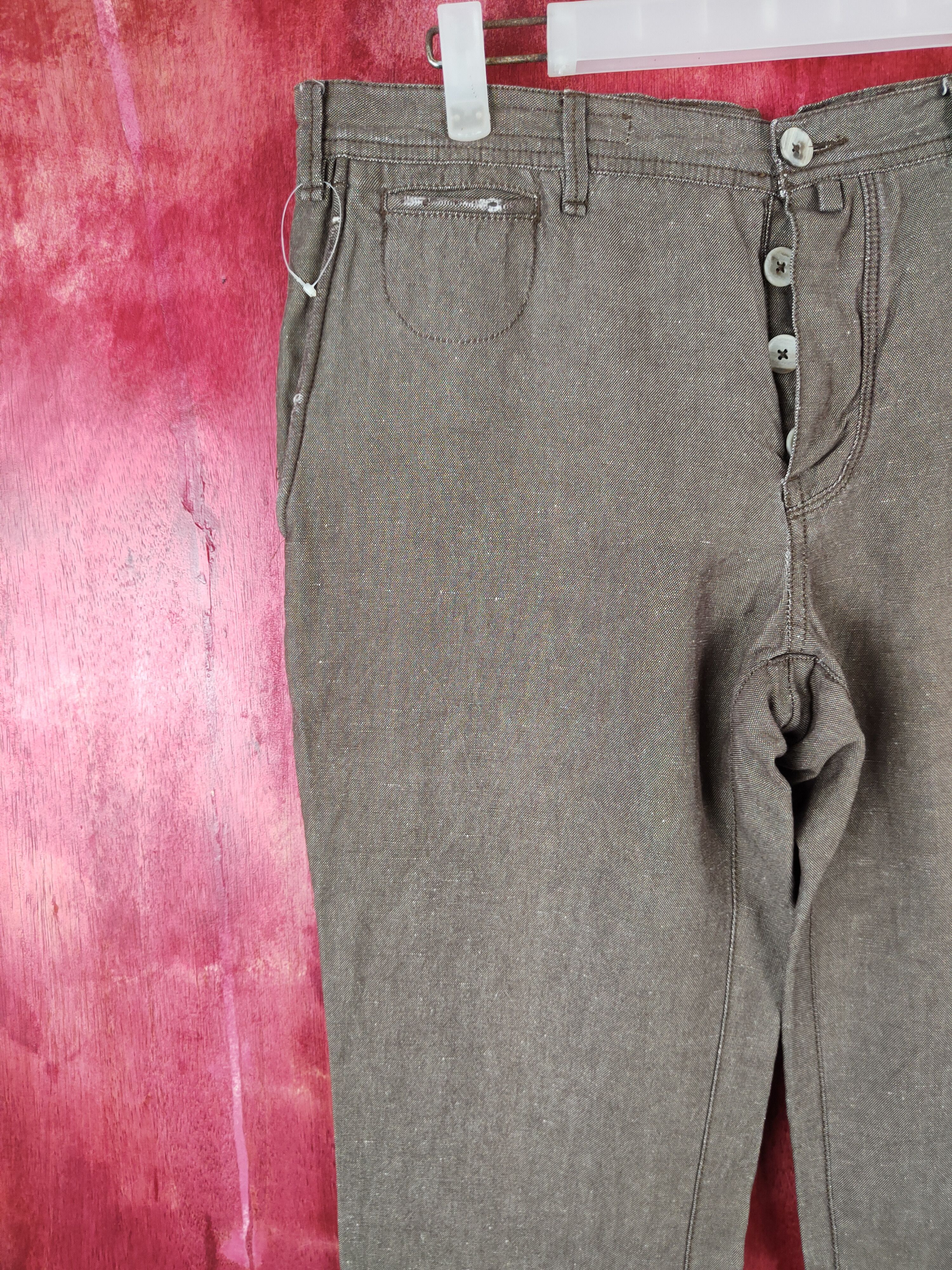 City Streets × Japanese Brand Icon TP Dark Brown Multi Pocket Tactical Cargo Pants #S515 Size 33" - 3 Thumbnail