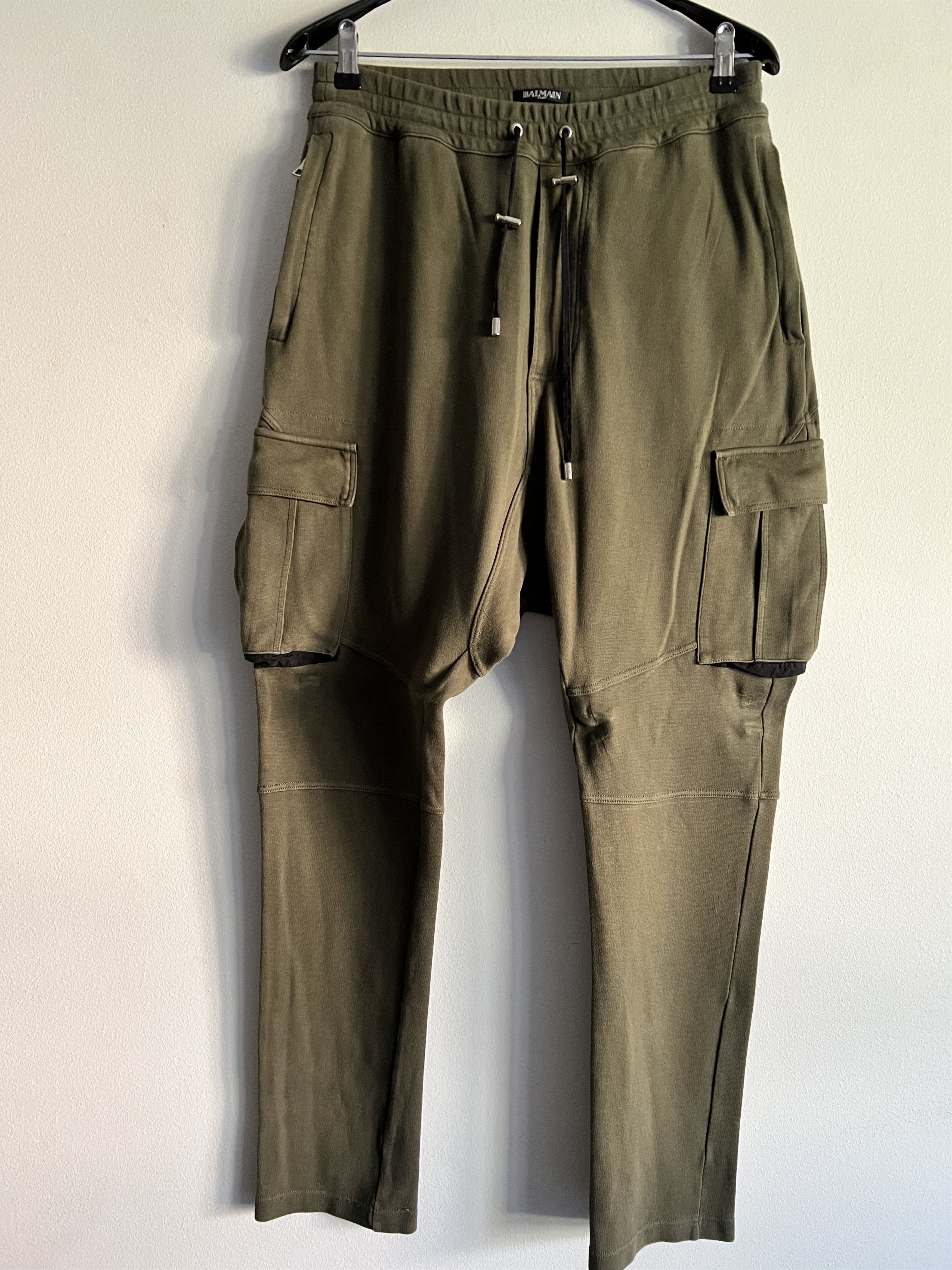 Balmain Sweatpants Cargo Joggers Size US 30 / EU 46 - 4 Thumbnail
