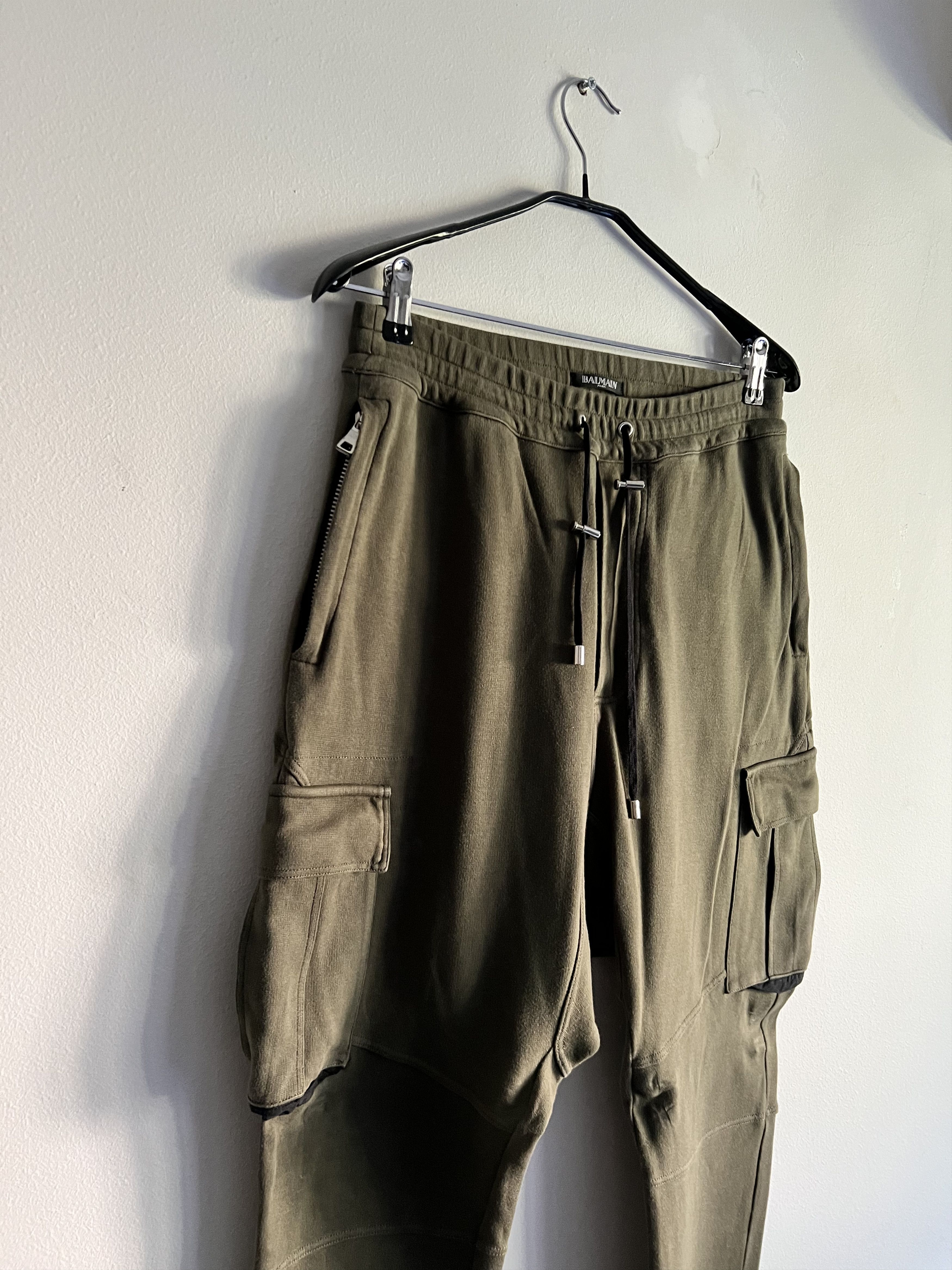 Balmain Sweatpants Cargo Joggers Size US 30 / EU 46 - 6 Thumbnail