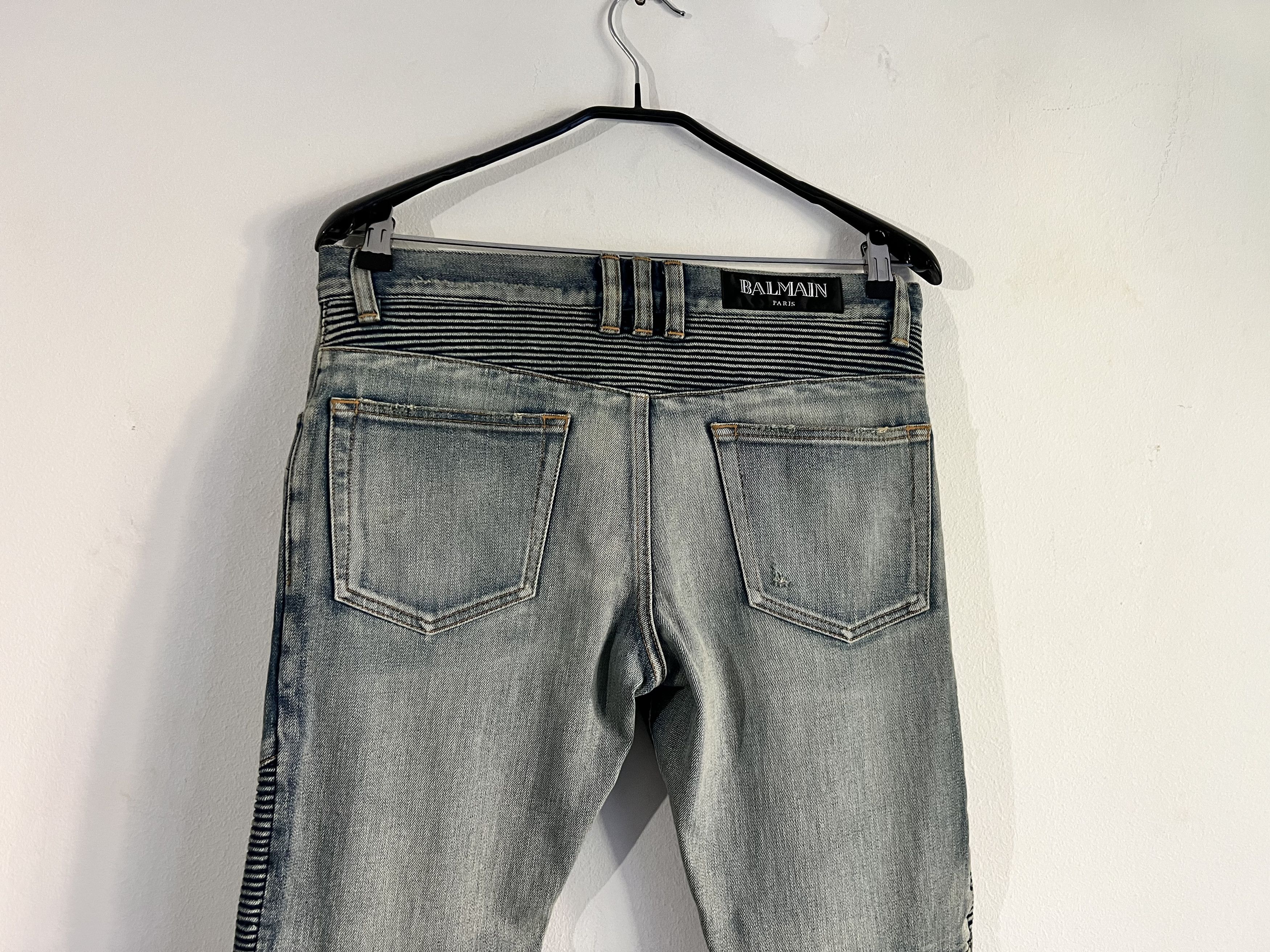 Balmain Iconic Denim By Balmain Size US 29 - 7 Thumbnail