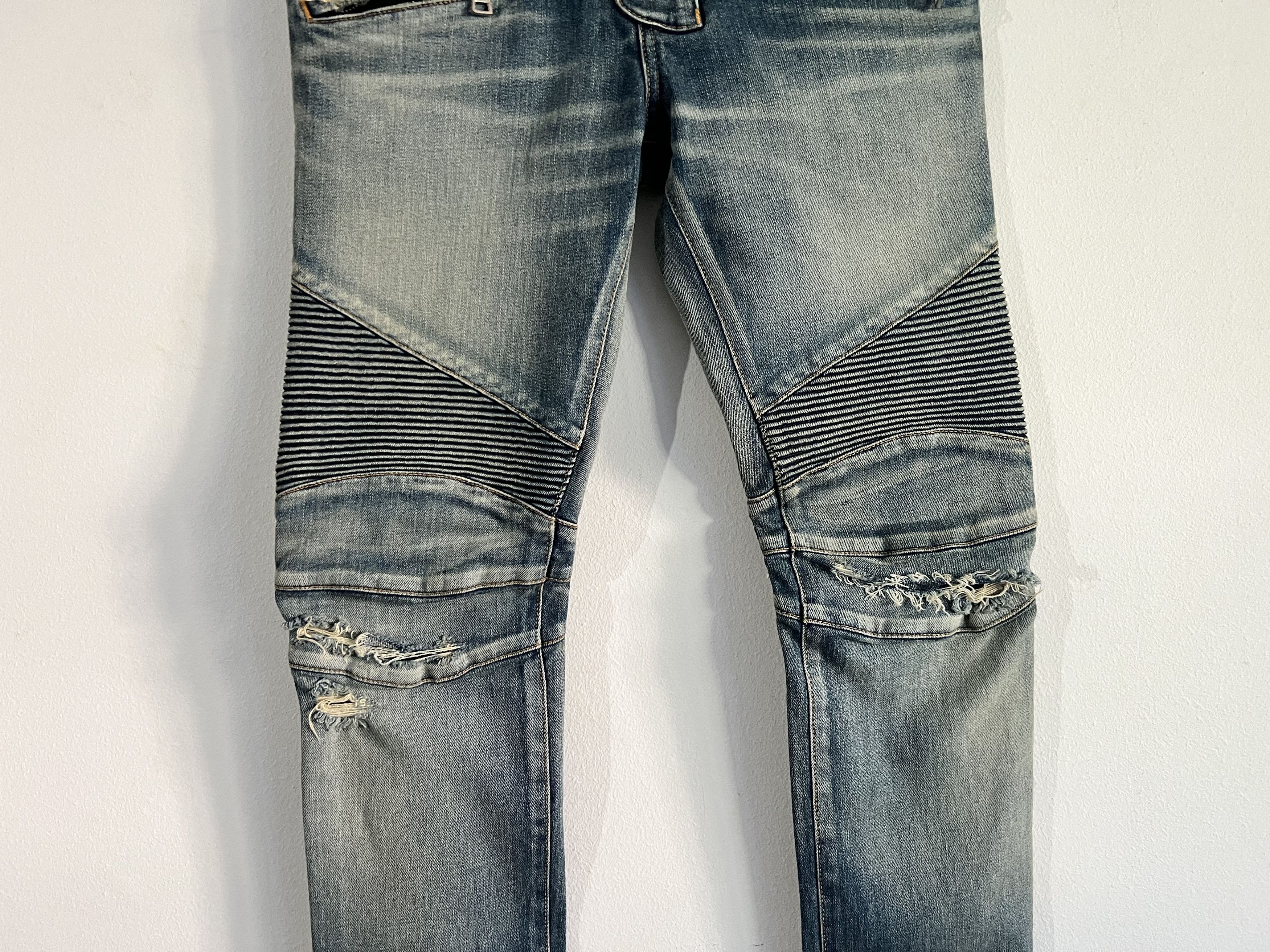Balmain Iconic Denim By Balmain Size US 29 - 6 Thumbnail