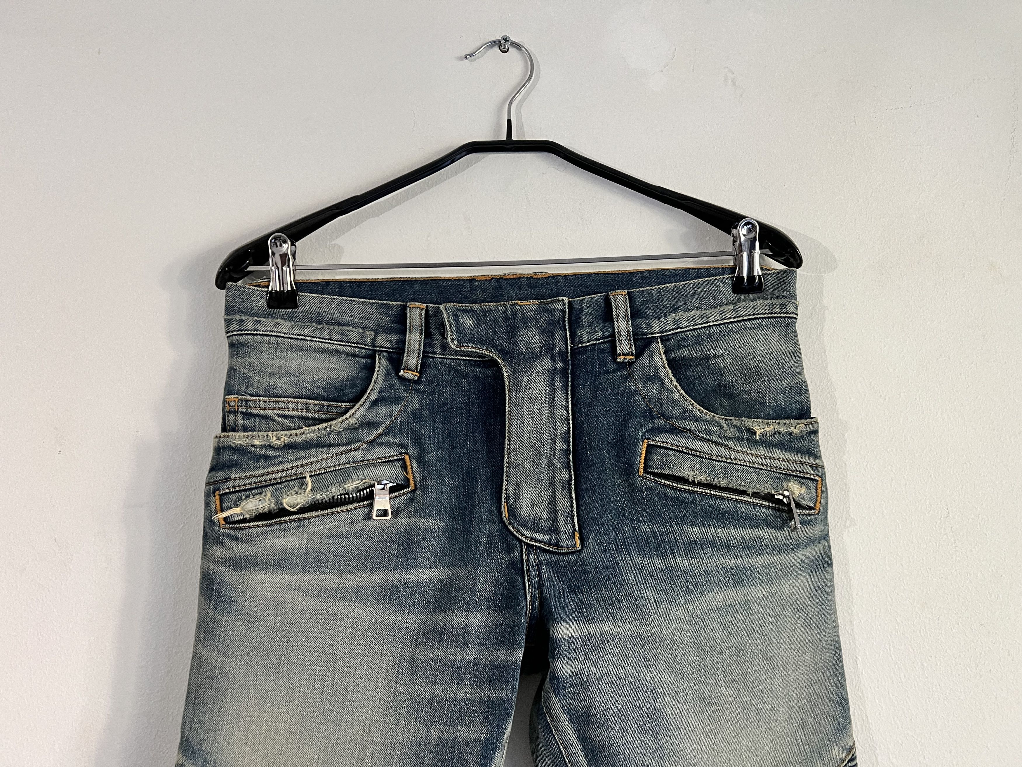 Balmain Iconic Denim By Balmain Size US 29 - 9 Thumbnail