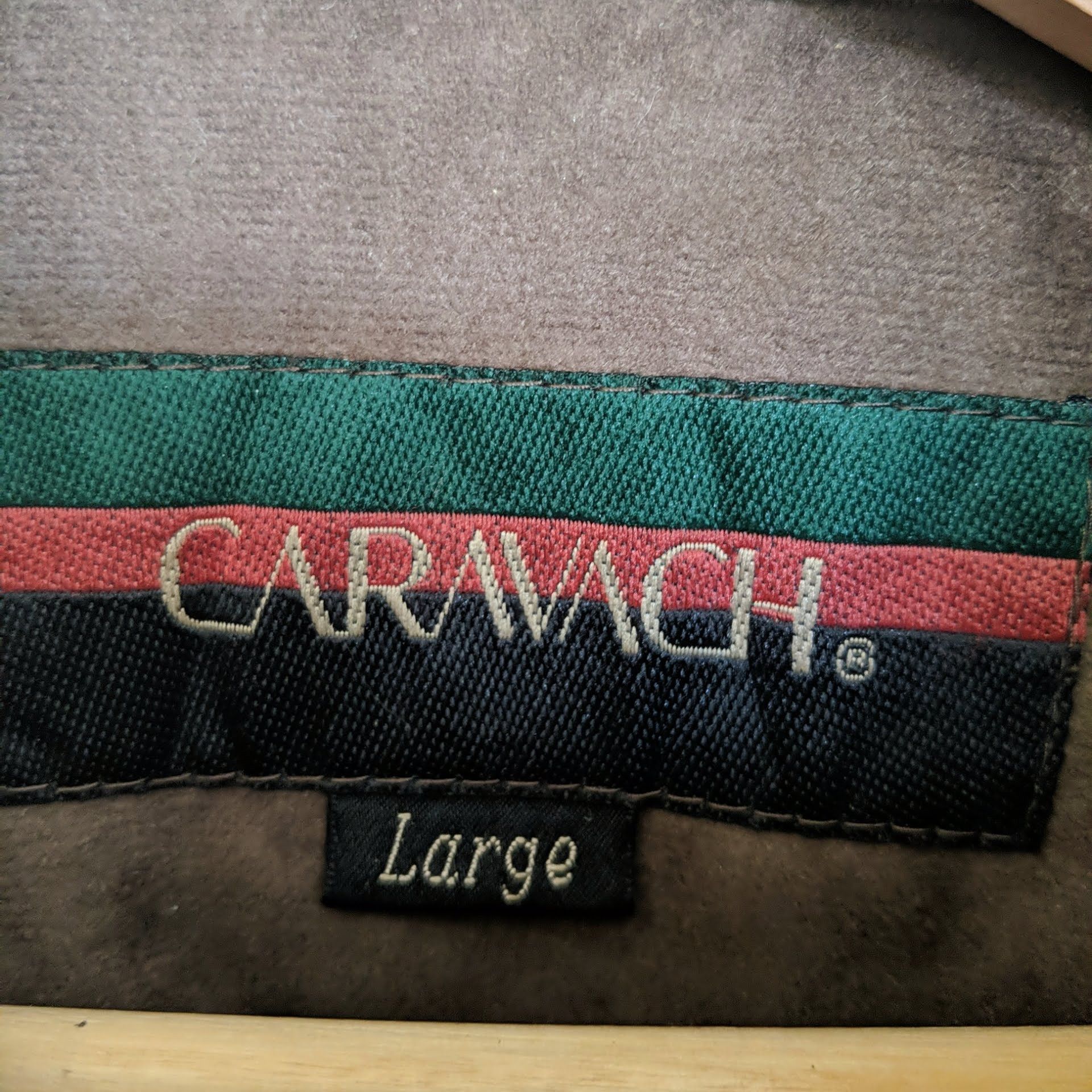 Japanese Brand × Vintage Vintage Caravach Knit Jacket Sweater Rare Design Size US L / EU 52-54 / 3 - 7 Thumbnail