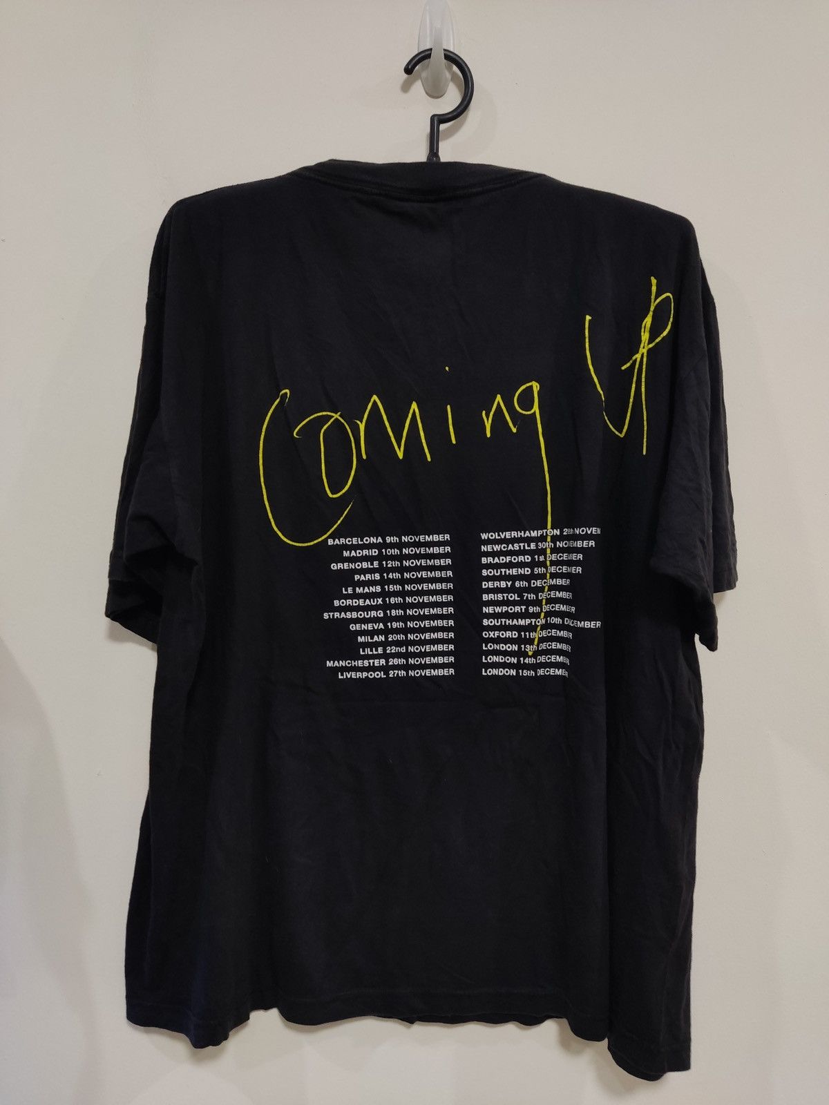 Tour Tee × Very Rare × Vintage Vintage 90s Rare Suede Coming Up 