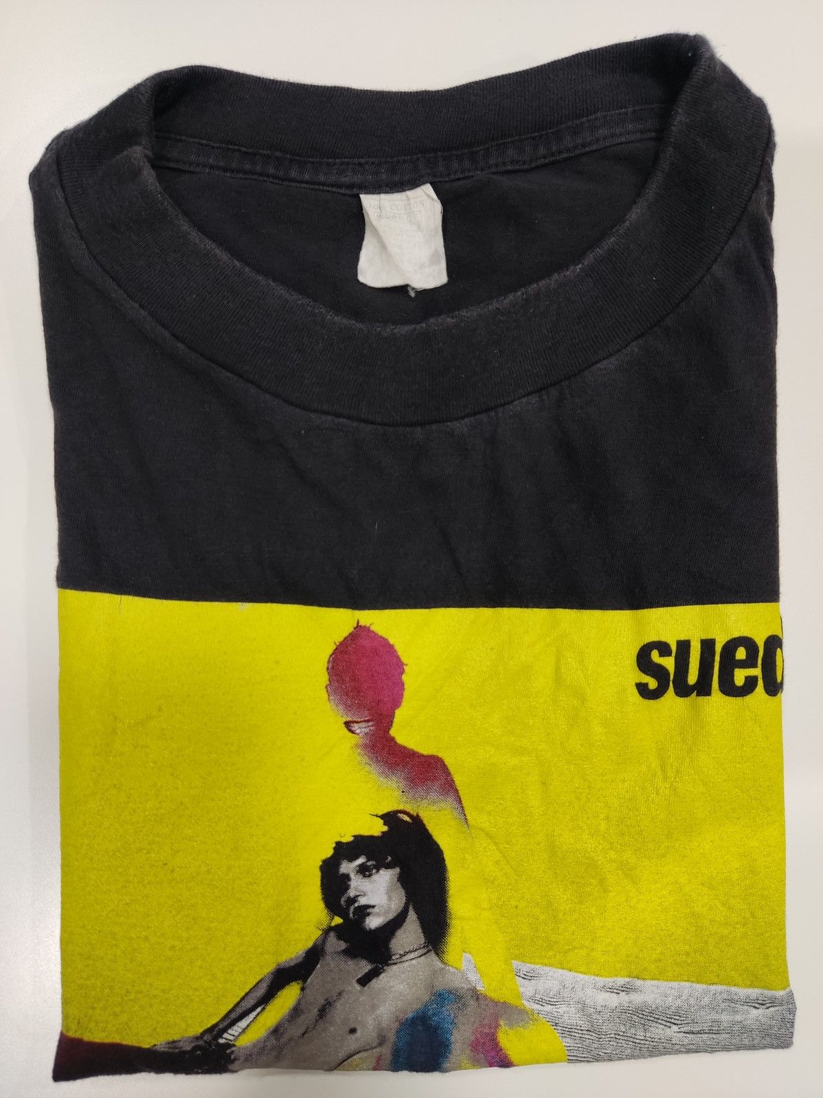 ビンテージ SUEDE coming up ツアー Tシャツ L レア ビンテージ SUEDE coming up ツアー Tシャツ L レア