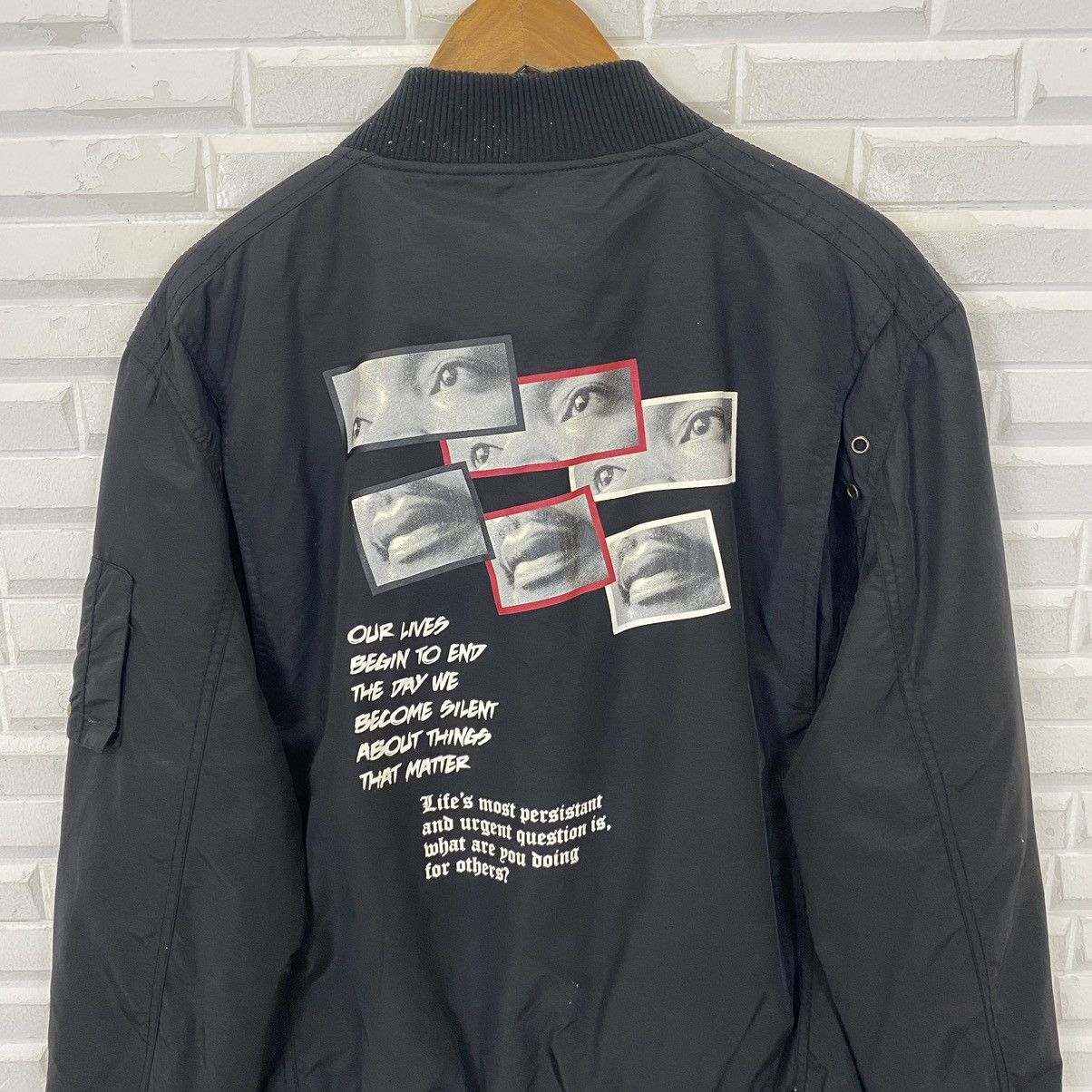 Japanese Brand Nice design Rise As 1Ne bomber style jacket Size US M / EU 48-50 / 2 - 7 Thumbnail