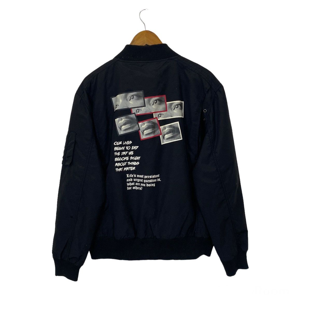 Japanese Brand Nice design Rise As 1Ne bomber style jacket Size US M / EU 48-50 / 2 - 2 Thumbnail
