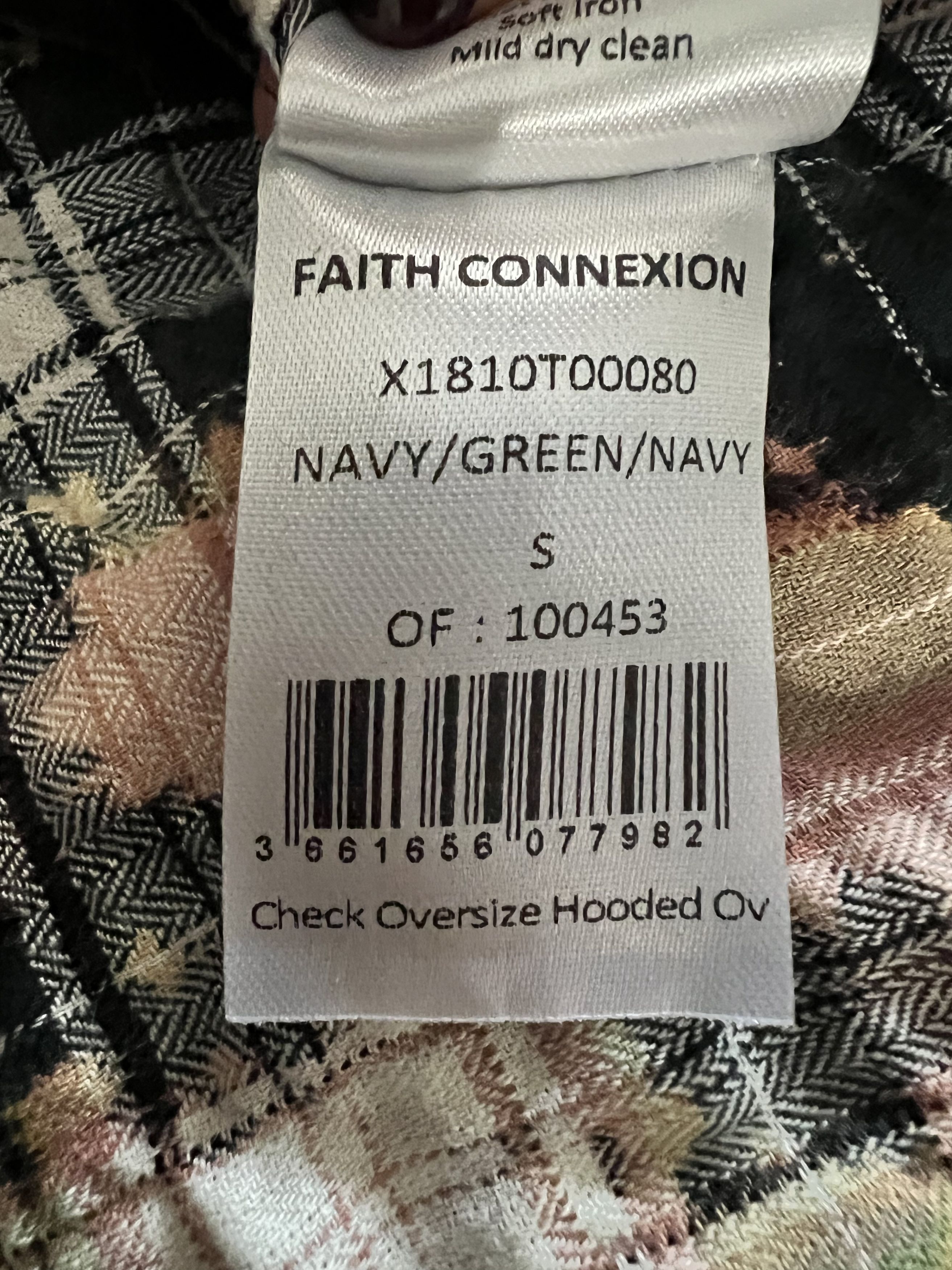 Faith Connexion Oversize hooded shirt Size US S / EU 44-46 / 1 - 13 Thumbnail