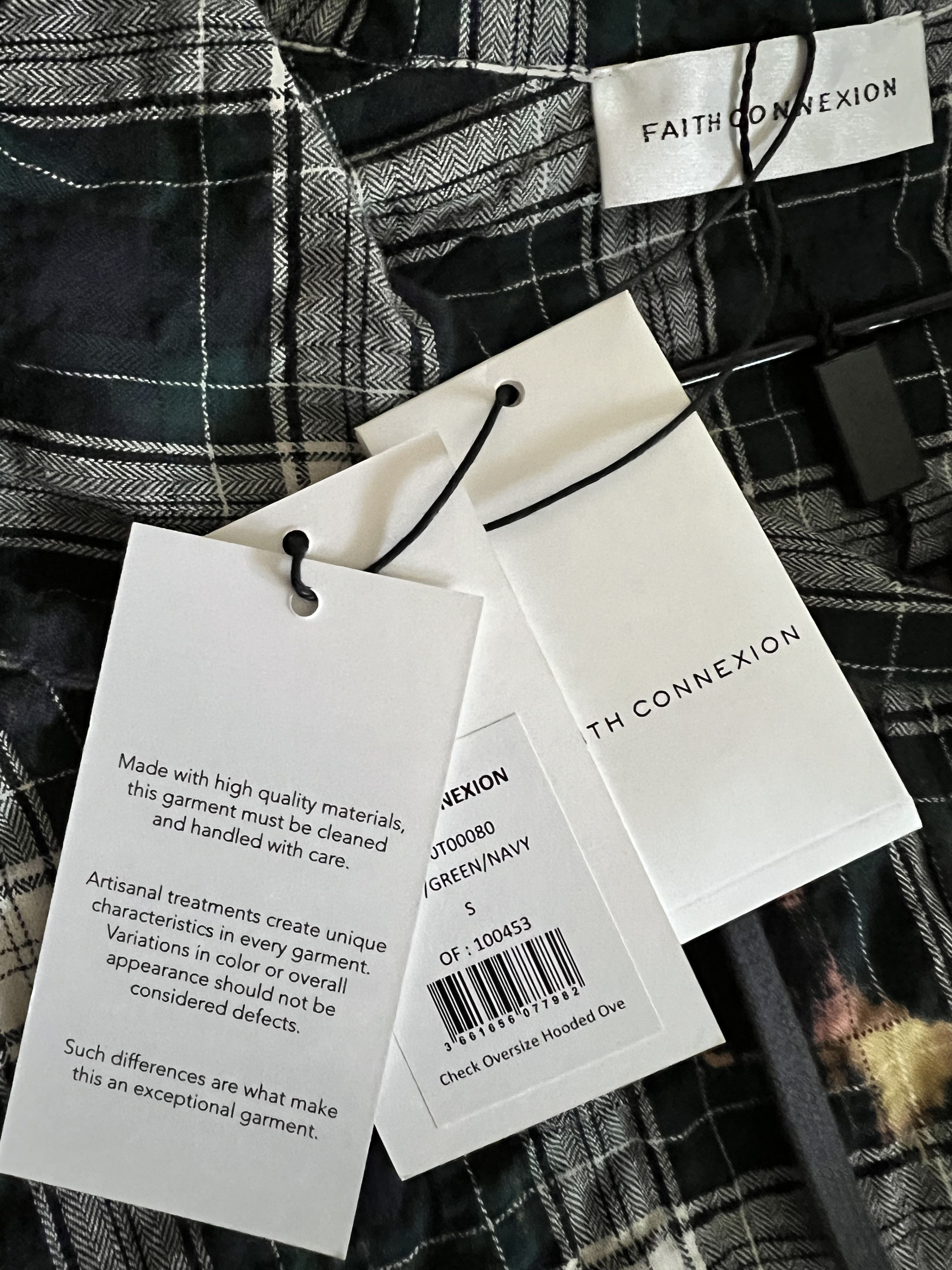Faith Connexion Oversize hooded shirt Size US S / EU 44-46 / 1 - 9 Thumbnail
