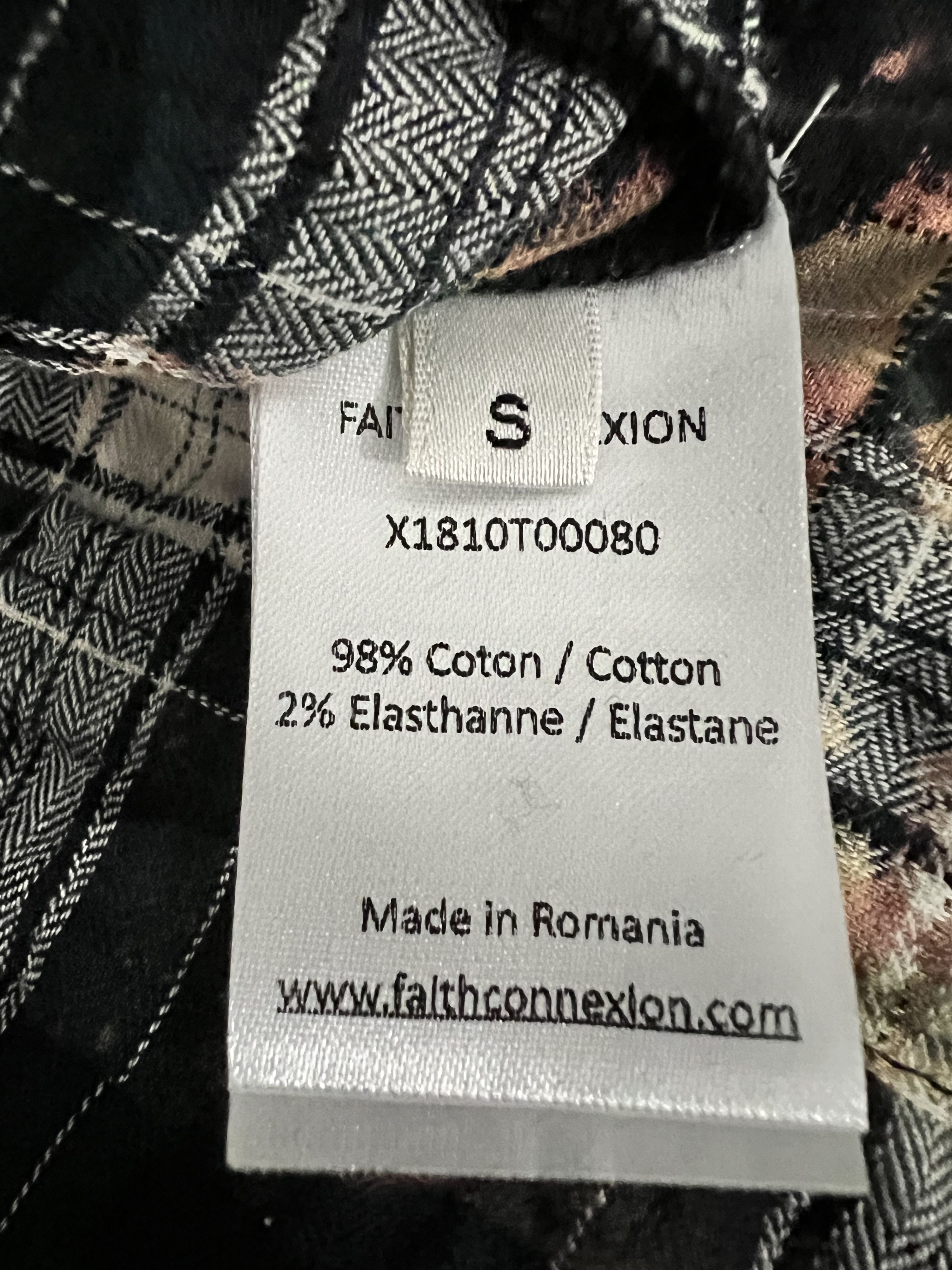 Faith Connexion Oversize hooded shirt Size US S / EU 44-46 / 1 - 10 Thumbnail