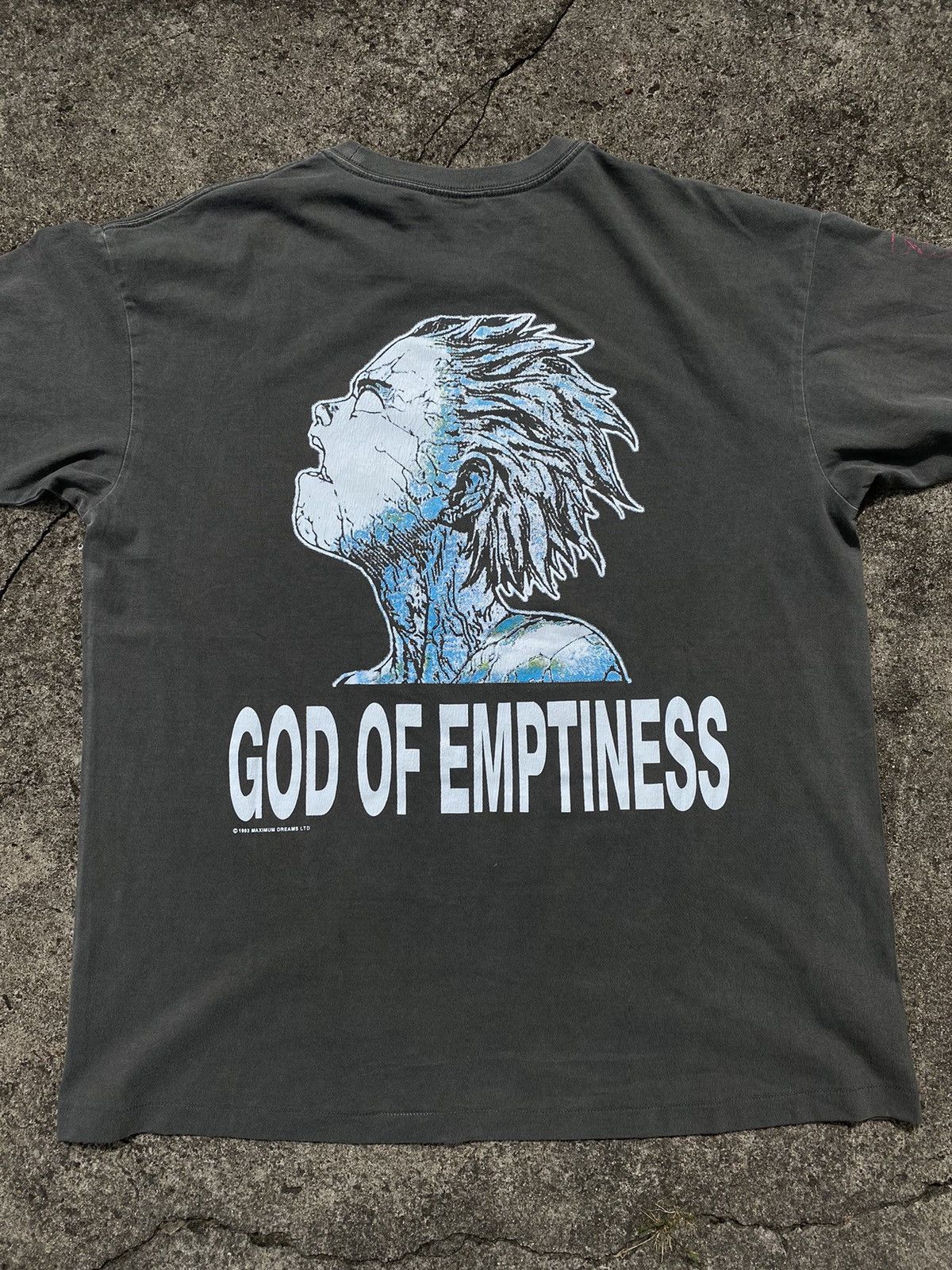 AKIRA アキラGOD OF EMPTINESS ビンテージT SUPER RARE 'AKIRA' 'GOD OF EMPTINESS' '93 PROMO BLACK T