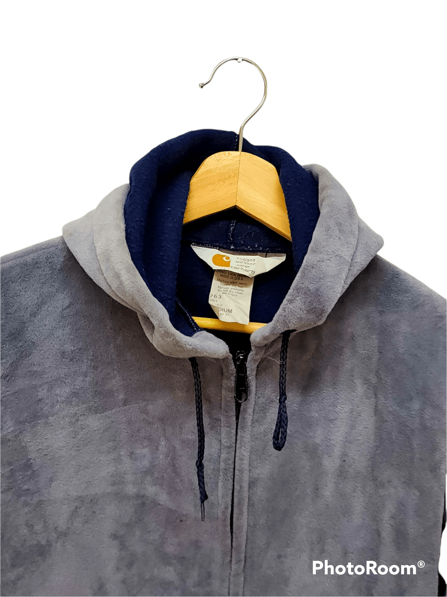Carhartt Vintage 🔥Cahartt rugged outdoor wear sweatshirt hoodie USA Size US M / EU 48-50 / 2 - 2 Thumbnail