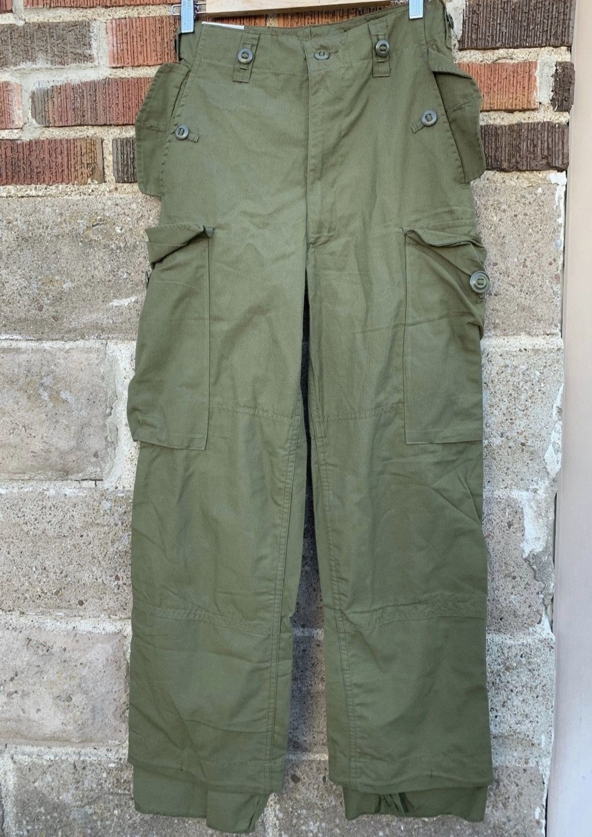 80s Military issue Army Green Tactical Cargo Pants