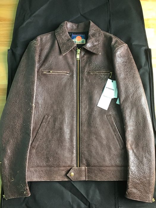 Blackmeans Distressed Leather Jacket Size US M / EU 48-50 / 2 - 1 Preview