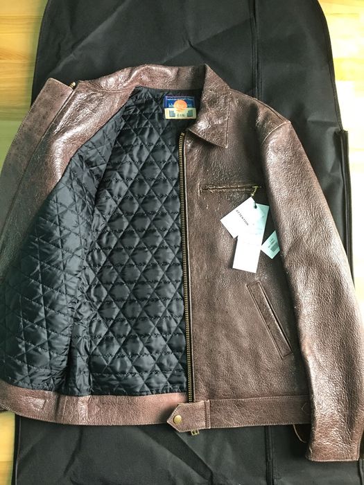 Blackmeans Distressed Leather Jacket Size US M / EU 48-50 / 2 - 2 Preview