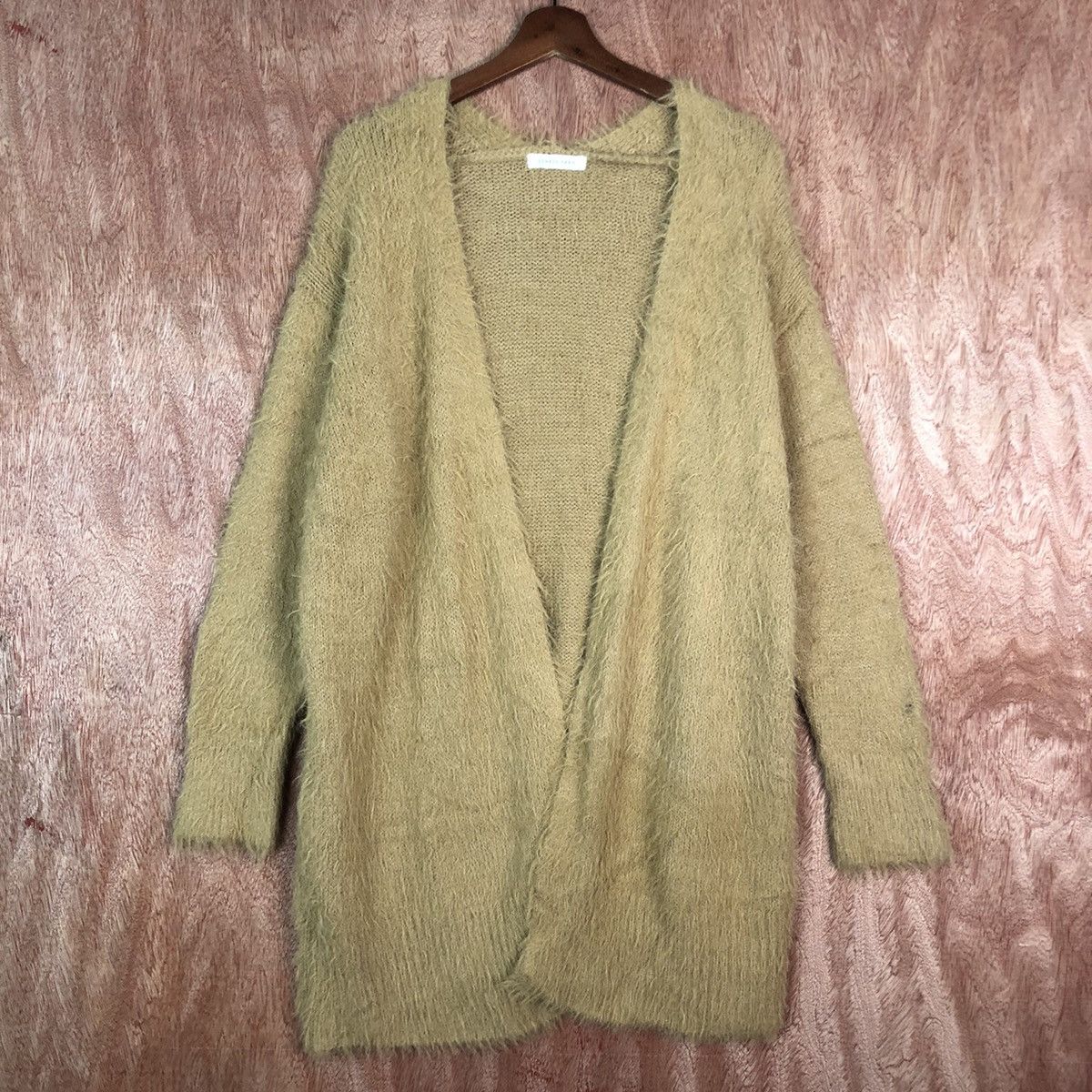 Aran Isles Knitwear Japanese Brown Mohair Cardigan Knitwear Size US M / EU 48-50 / 2 - 1 Thumbnail