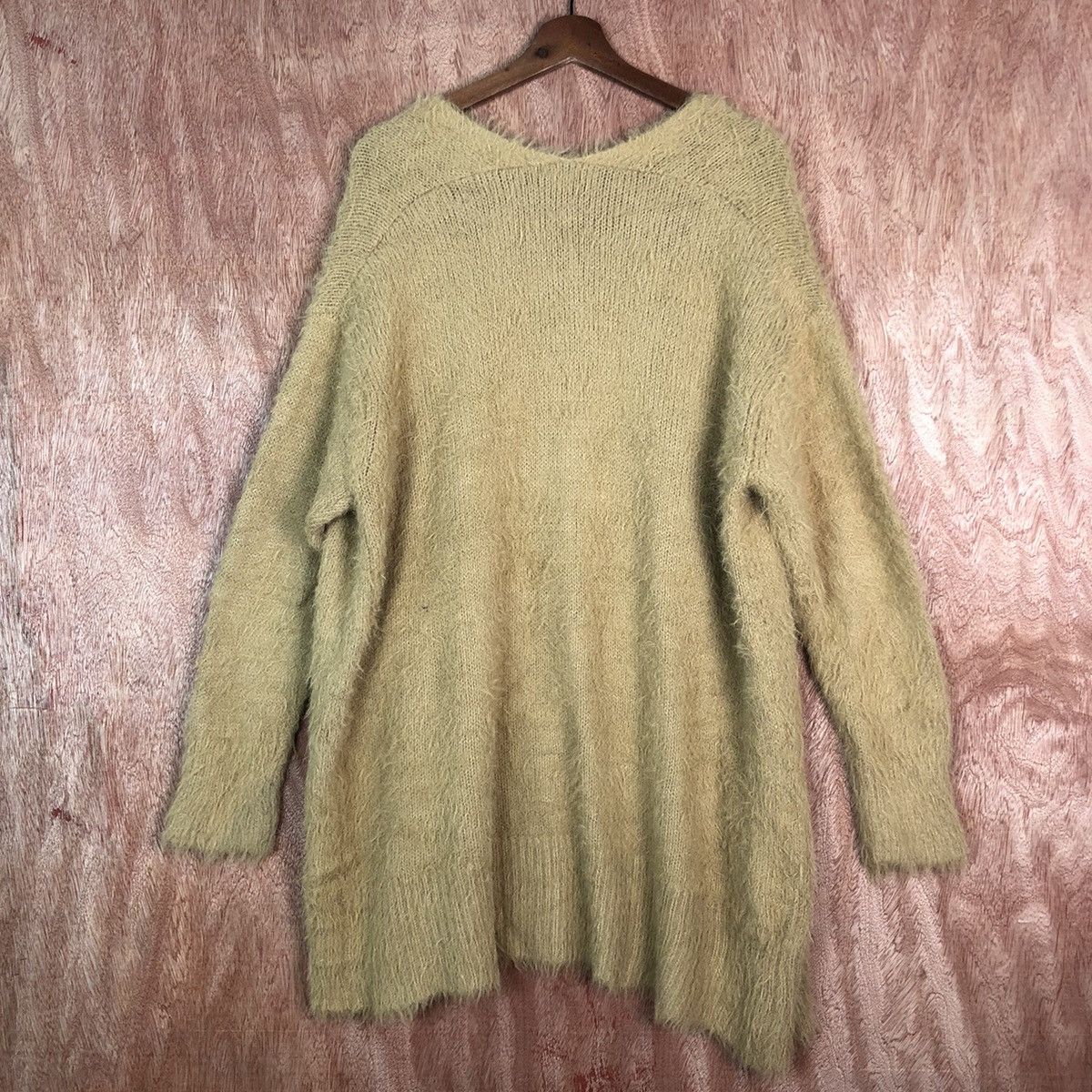 Aran Isles Knitwear Japanese Brown Mohair Cardigan Knitwear Size US M / EU 48-50 / 2 - 10 Thumbnail