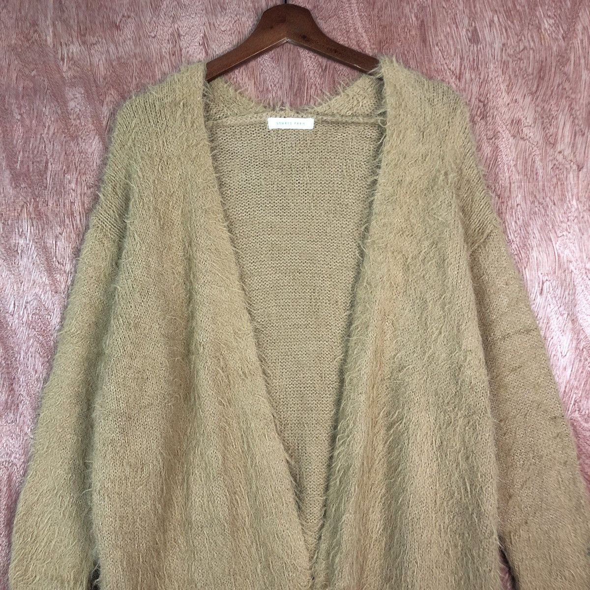 Aran Isles Knitwear Japanese Brown Mohair Cardigan Knitwear Size US M / EU 48-50 / 2 - 2 Thumbnail
