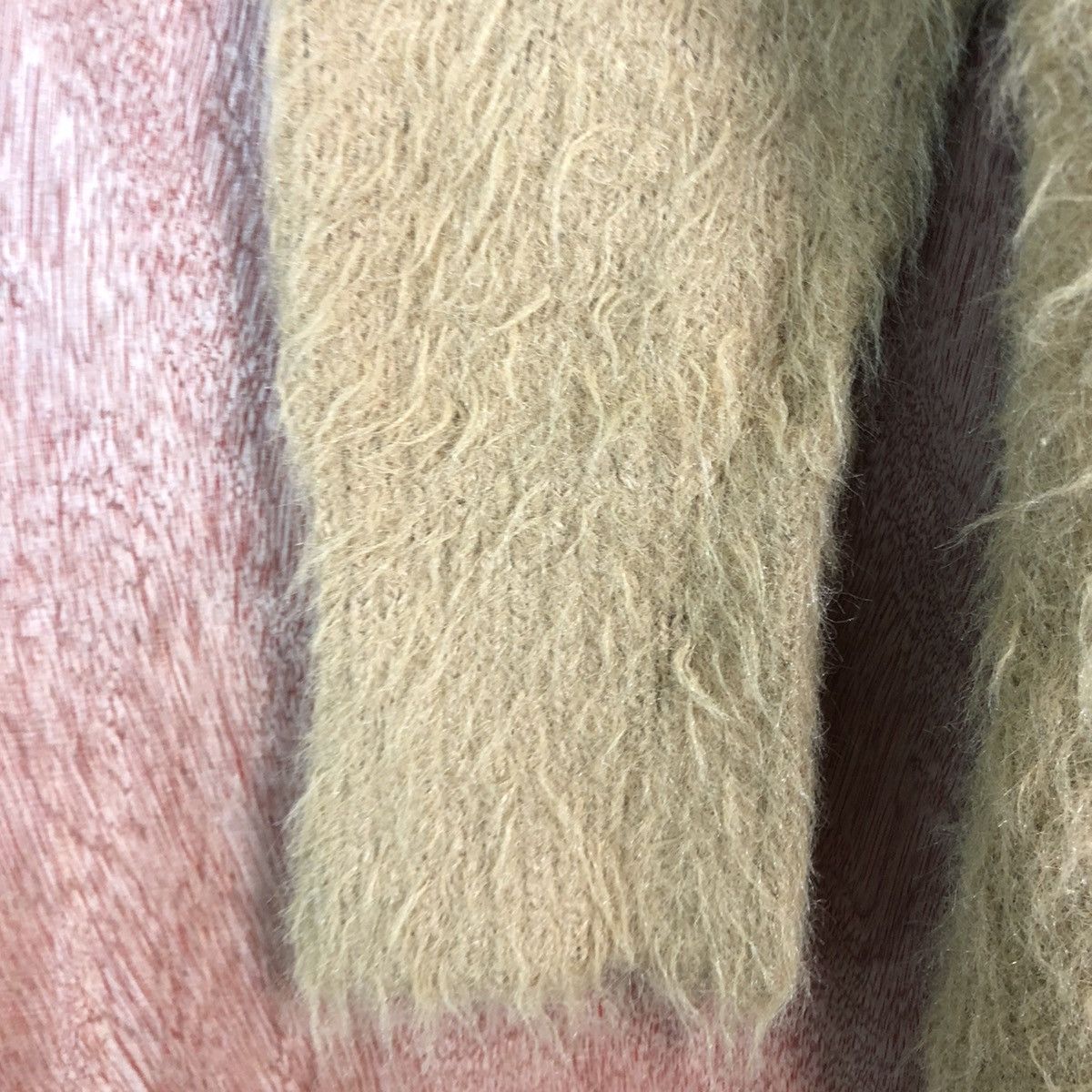 Aran Isles Knitwear Japanese Brown Mohair Cardigan Knitwear Size US M / EU 48-50 / 2 - 6 Thumbnail