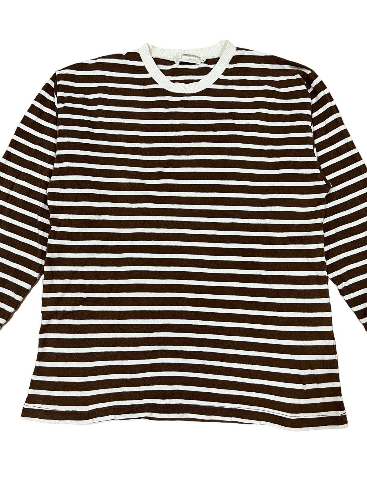 Bape Vintage A Bathing Ape Rockabilly Border Striped LS Shirt Size US M / EU 48-50 / 2 - 2 Thumbnail