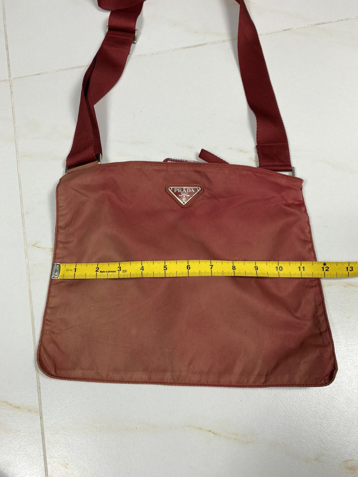 Prada Authentic Prada Bag Nylon Crossbody Size ONE SIZE - 16 Thumbnail