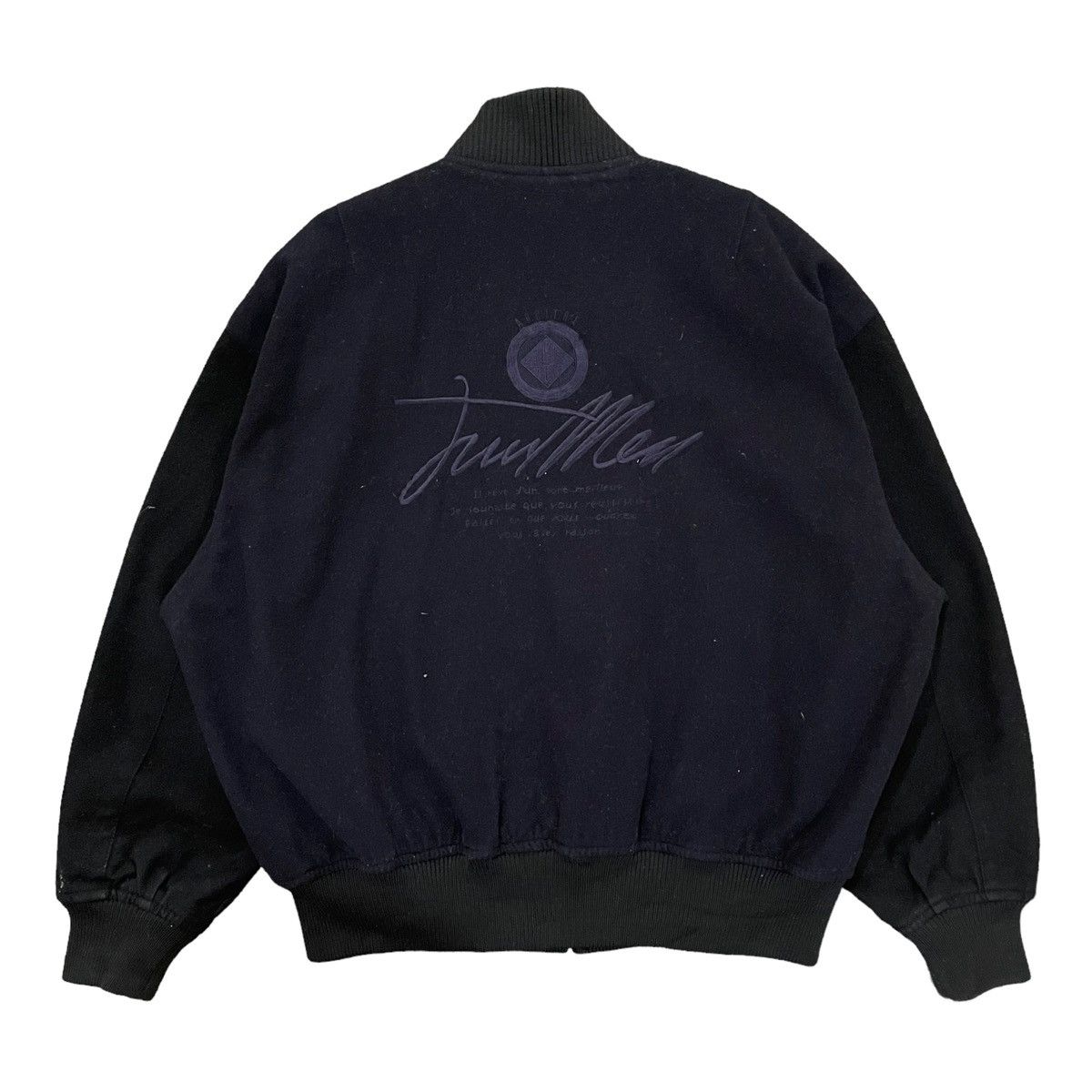 Japanese Brand Jun Men Jun Takahashi Wool Bomber Jacket