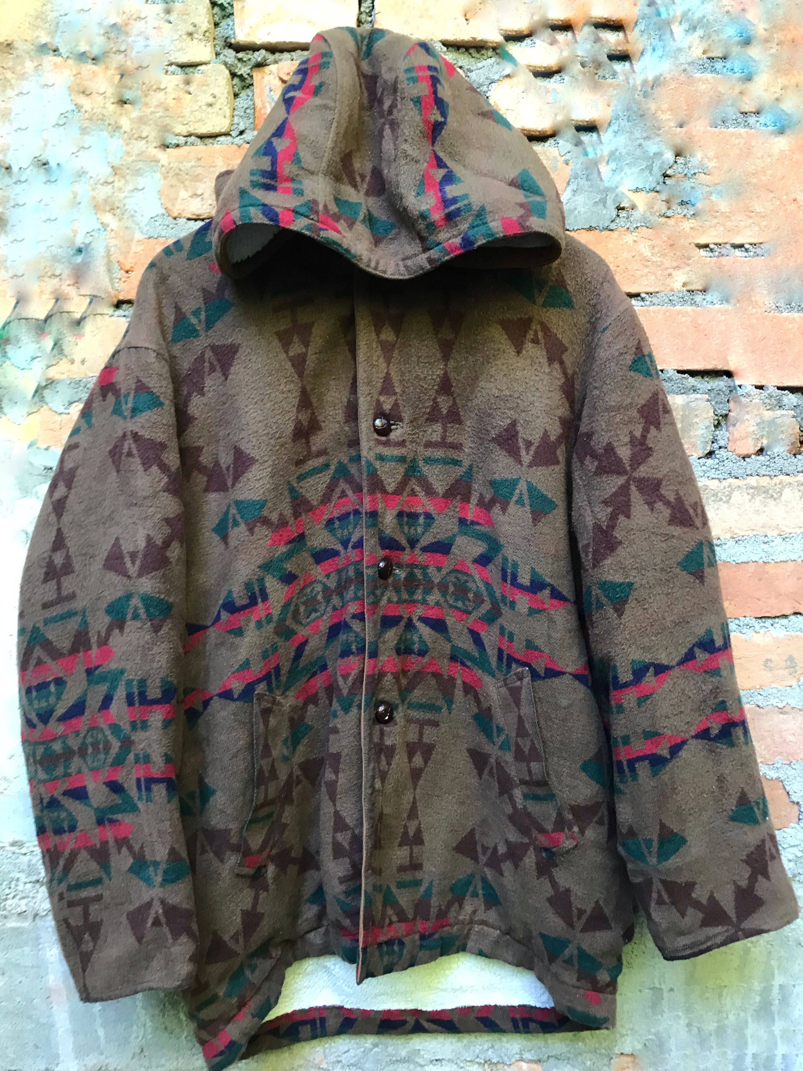 Expressly Navajo Native Hooded Warm Jacket