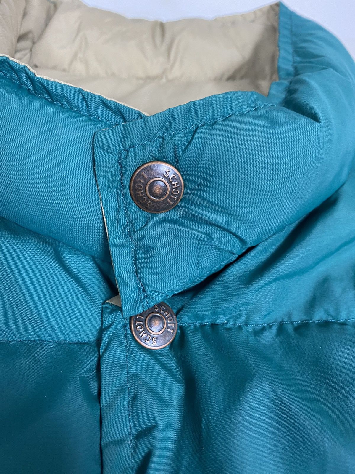 Schott Vintage Schott Puffer Vest Jacket. J061 Size US L / EU 52-54 / 3 - 4 Thumbnail