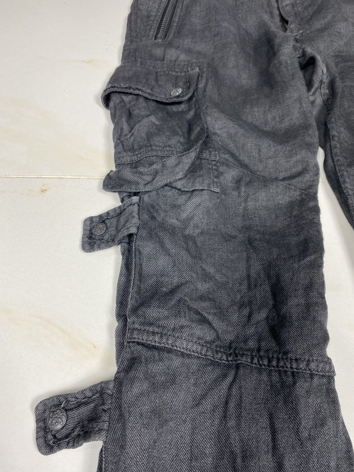 Roar Roar Cargo Tactical Bondage Linen Pants S006 Size US 31 - 9 Thumbnail