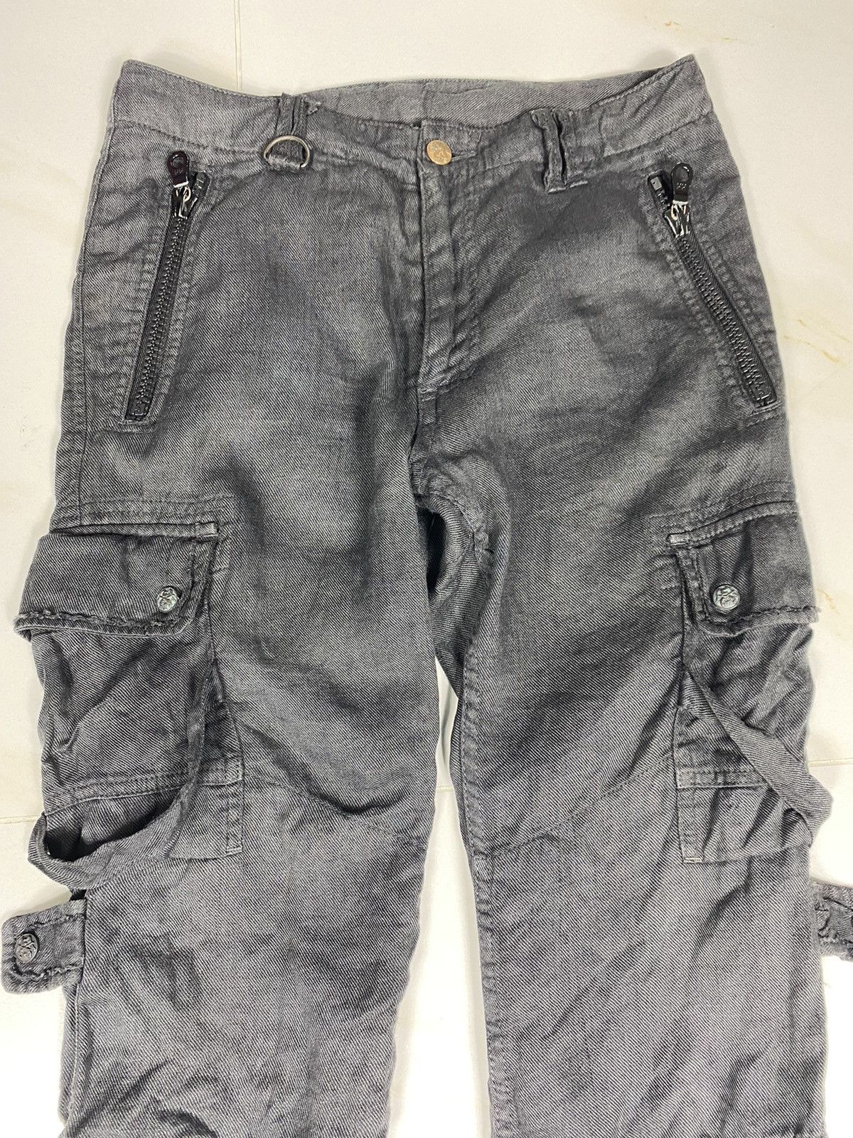 Roar Roar Cargo Tactical Bondage Linen Pants S006 Size US 31 - 3 Thumbnail
