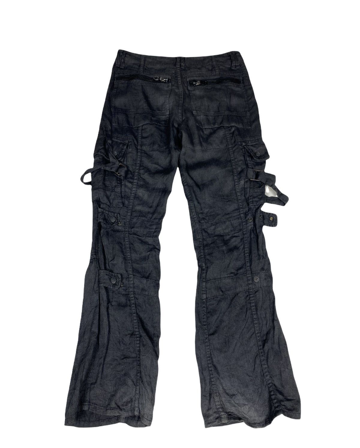 Roar Roar Cargo Tactical Bondage Linen Pants S006 Size US 31 - 2 Thumbnail