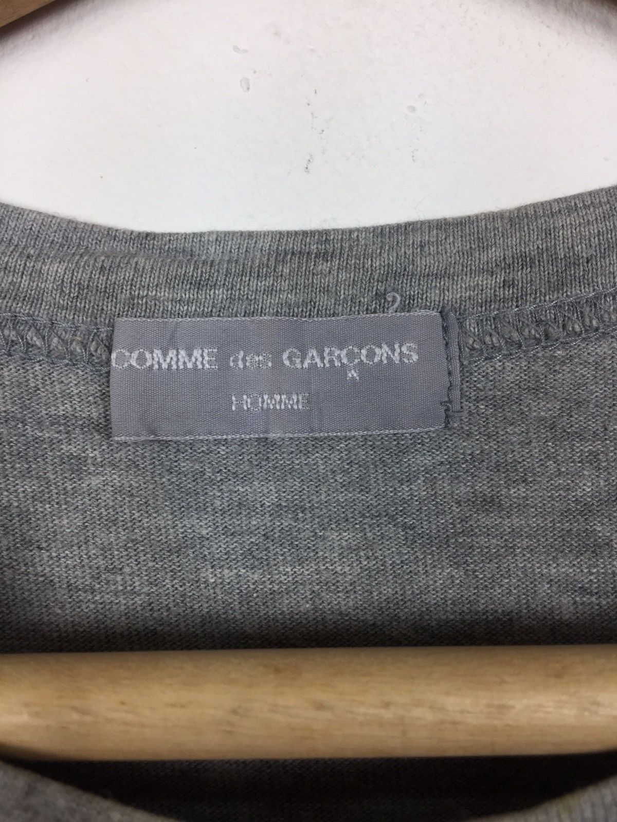 Comme des Garcons Homme Rare Vintage Ad 1999 Comme des Garcons Homme Spellout Size US M / EU 48-50 / 2 - 5 Thumbnail