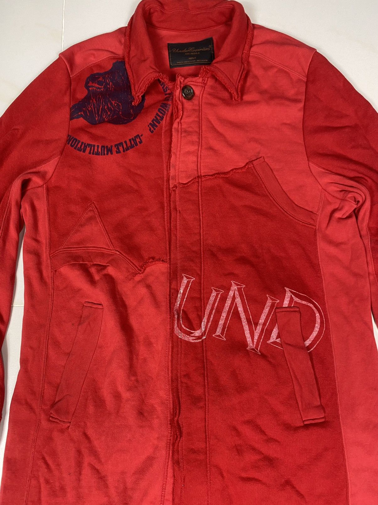Undercover Undercover Paper Doll Sweater Reconstructed Coat J028 Size US M / EU 48-50 / 2 - 3 Thumbnail