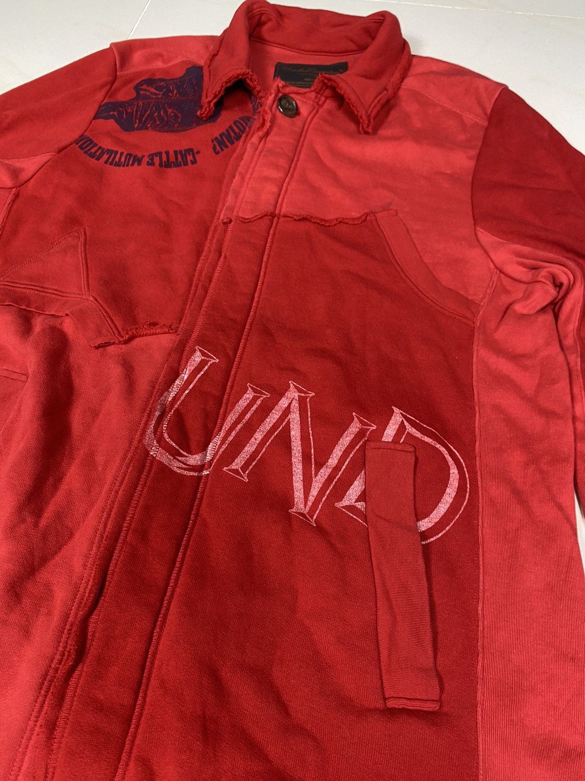 Undercover Undercover Paper Doll Sweater Reconstructed Coat J028 Size US M / EU 48-50 / 2 - 9 Thumbnail