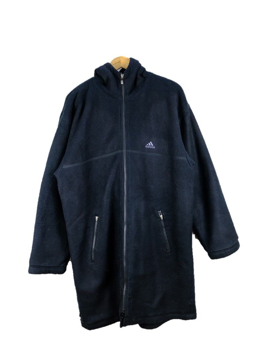 Vintage 90s Adidas Fleece Zipper Jacket
