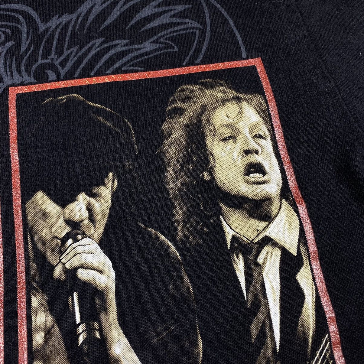 AC/DC Vintage AC\DC Maximum Rock And Roll Band T Shirt Size US M / EU 48-50 / 2 - 11 Thumbnail