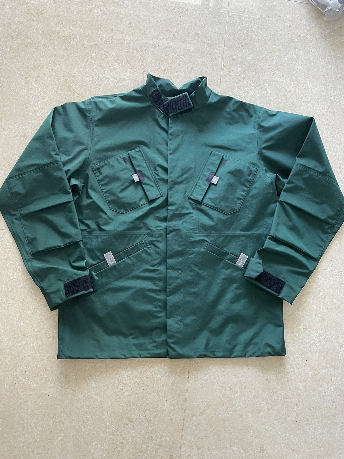 image of Fce F/ce Water Proof Jacket M in Green, Men's (Size Medium)