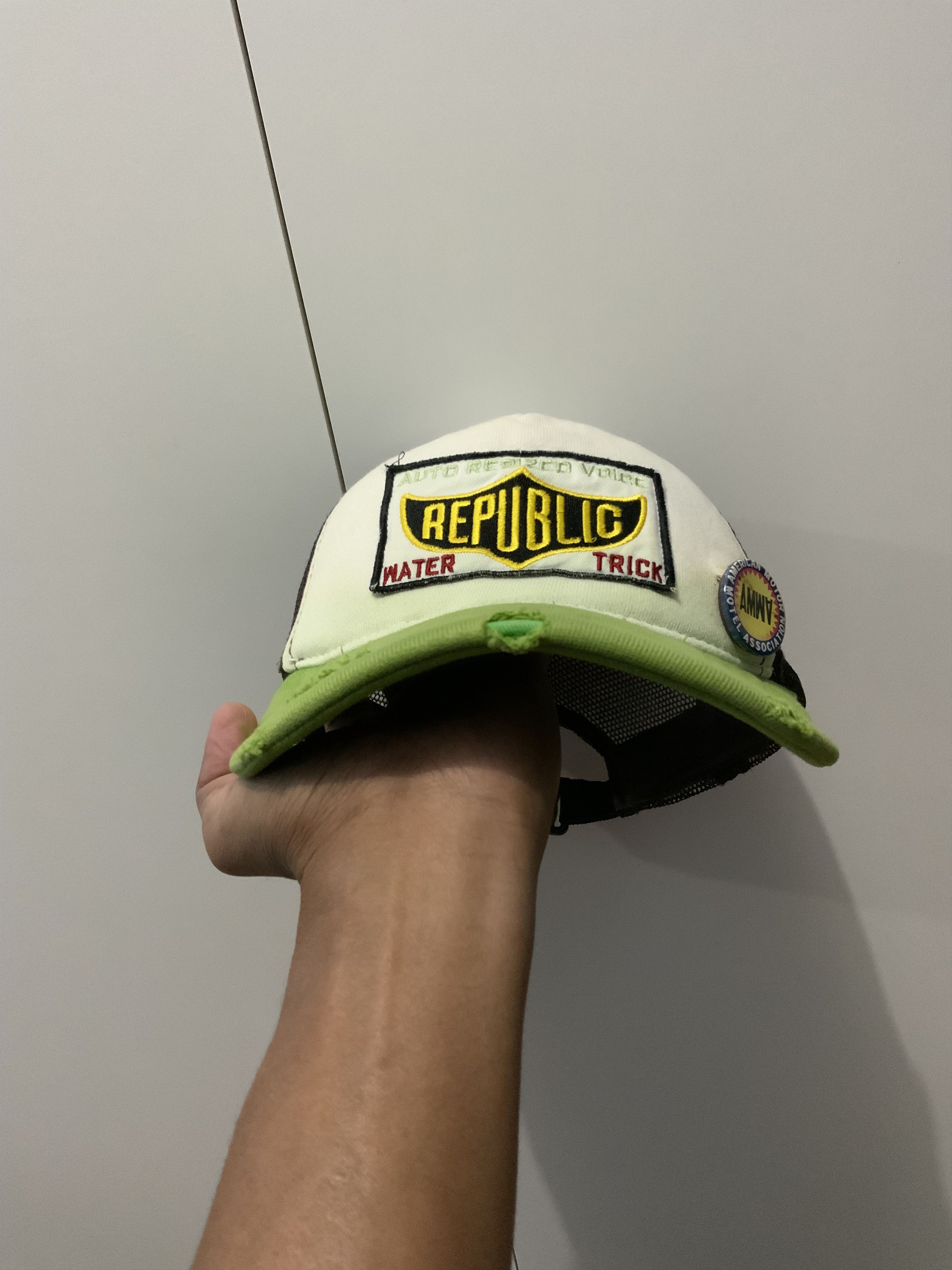 Japanese Brand Auto Resized Voice Republic Patches Trucker Hat Size ONE SIZE - 15 Thumbnail
