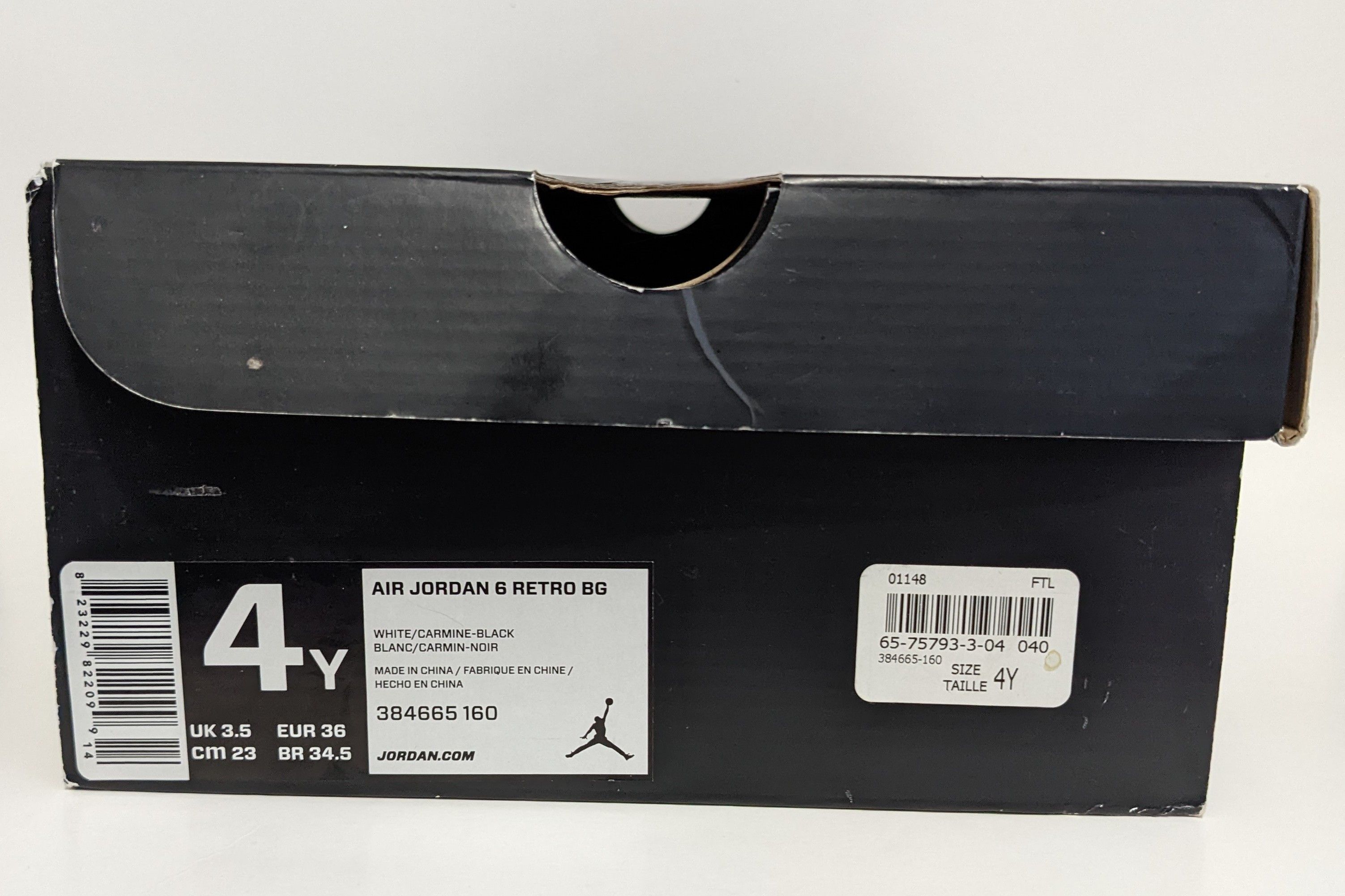 Jordan Brand 2014 Air Jordan 6 Carmine Size US 5.5 / IT 35.5 - 4 Thumbnail