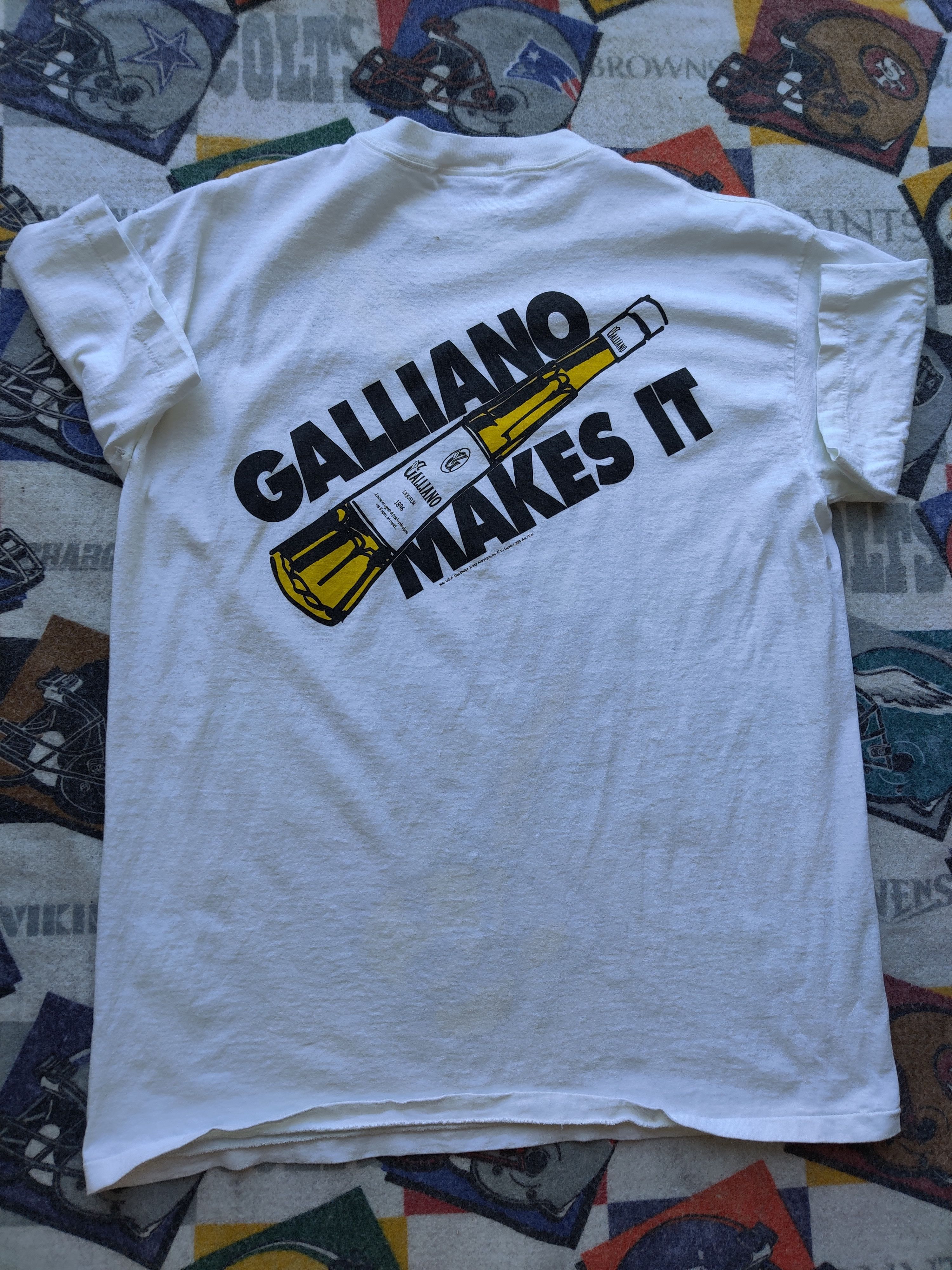 T-shirt Galliano Blanc - Taille M Femme - Coton Basique - Occasion Très Bon état
