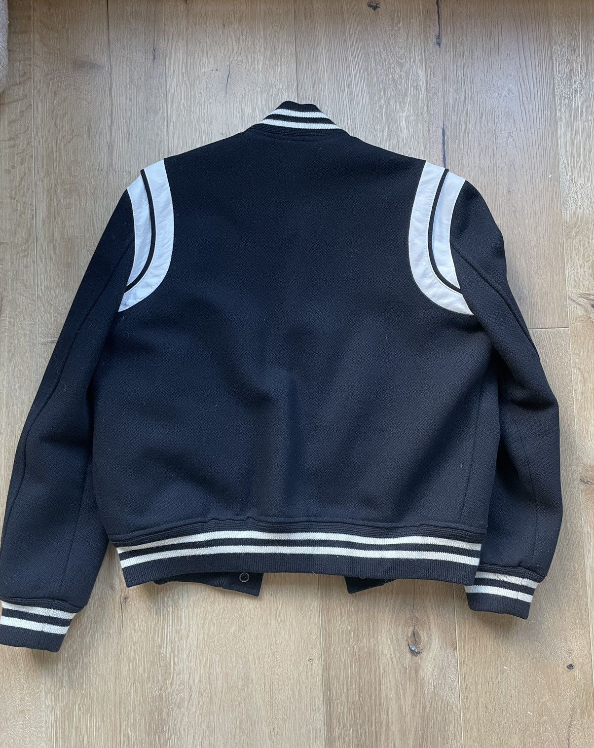 Hedi Slimane × Saint Laurent Paris Saint Laurent Paris Iconic Teddy jacket Size US M / EU 48-50 / 2 - 3 Thumbnail