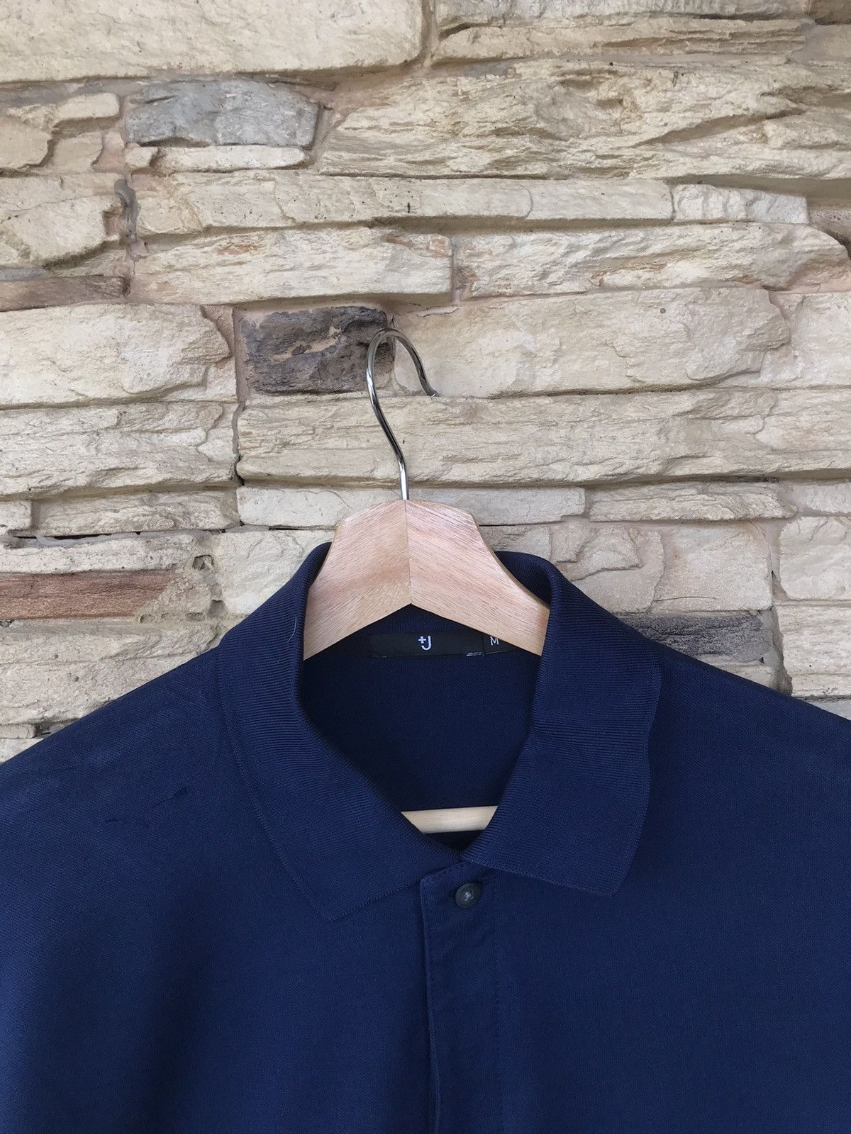 Jil Sander × Uniqlo Uniqlo Jil Sander Collar Tee Size US M / EU 48-50 / 2 - 5 Thumbnail