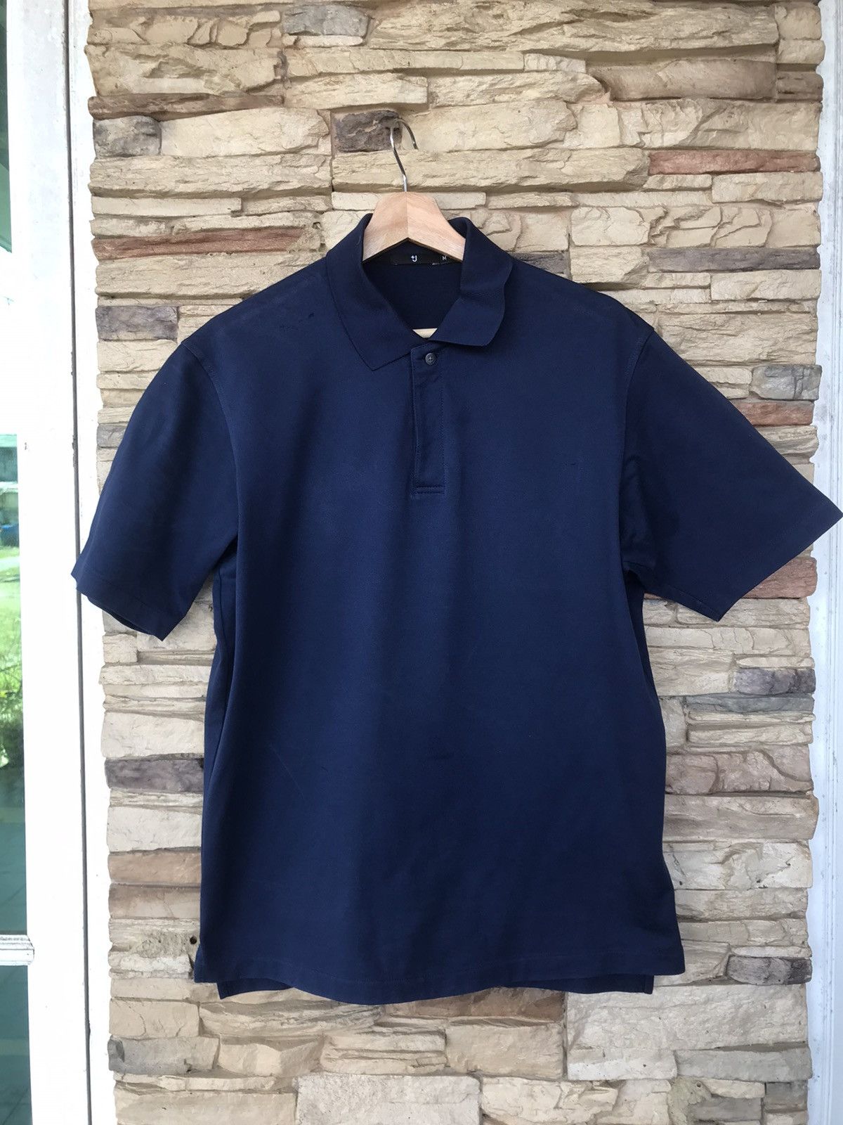 Jil Sander × Uniqlo Uniqlo Jil Sander Collar Tee Size US M / EU 48-50 / 2 - 1 Thumbnail