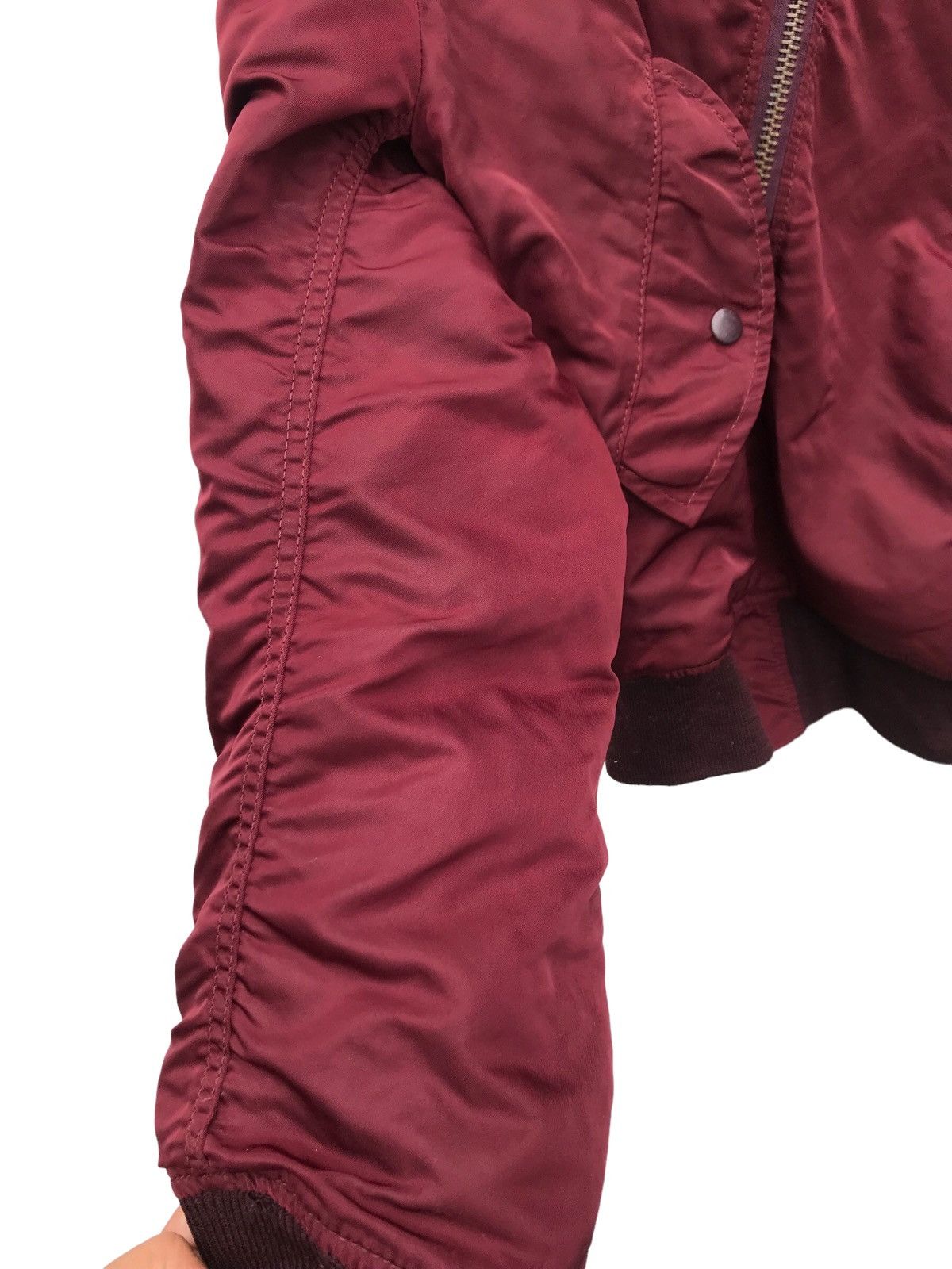 Alpha Industries Rare Vintage Alpha Industries Ma1 Bombers Military Jacket Size US L / EU 52-54 / 3 - 14 Thumbnail