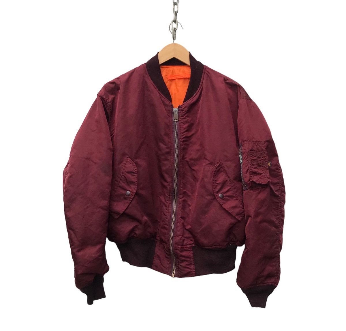 Rare Vintage Alpha Industries Ma1 Bombers Military Jacket