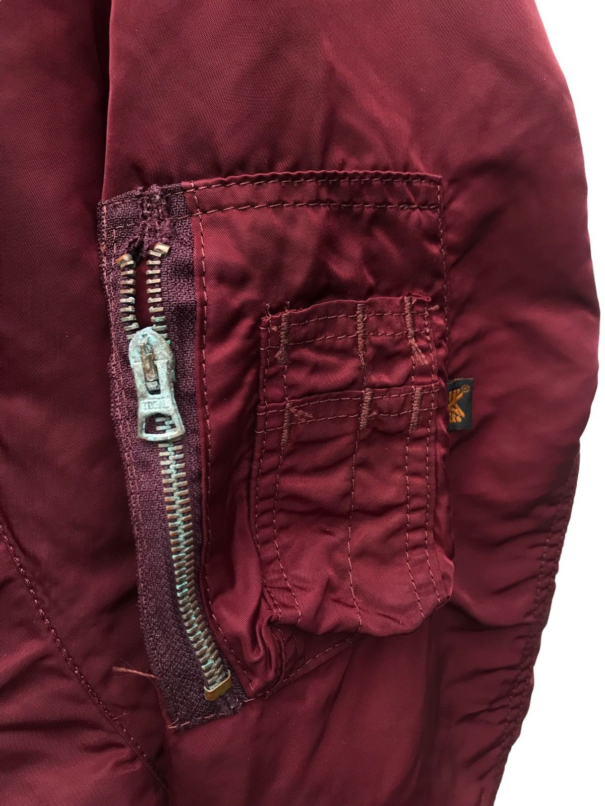 Alpha Industries Rare Vintage Alpha Industries Ma1 Bombers Military Jacket Size US L / EU 52-54 / 3 - 3 Thumbnail